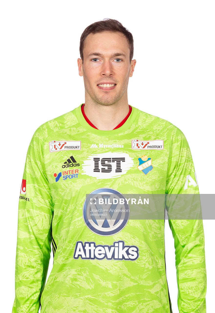 Östers målvakt Robin Malmkvist