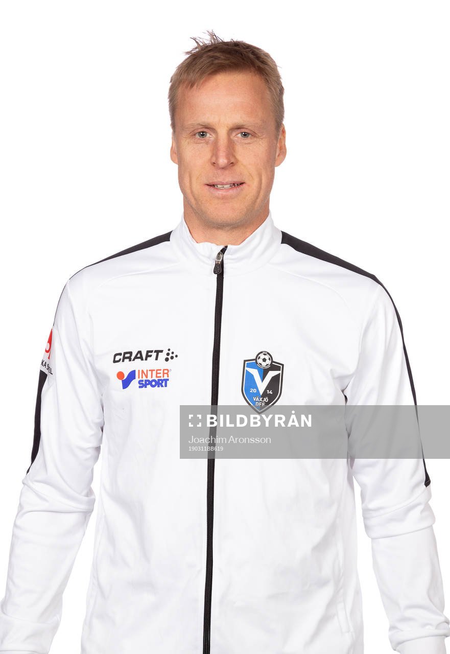 Växjös fystränare Tommy Karlsson poserar för ett porträtt den 11 mars 2019 i Växjö.
