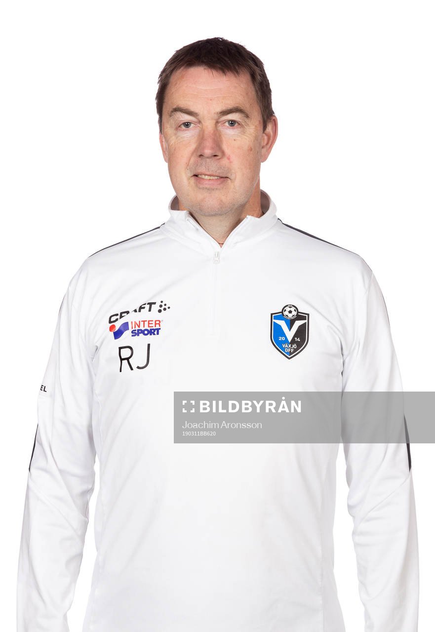Växjös lagledare Ronny Johansson poserar för ett porträtt den 11 mars 2019 i Växjö.