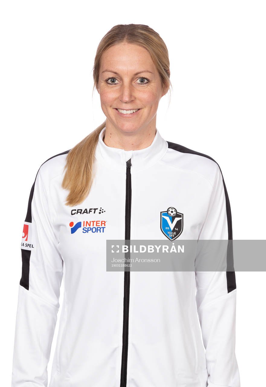 Växjös assisterande tränare Maria Nilsson