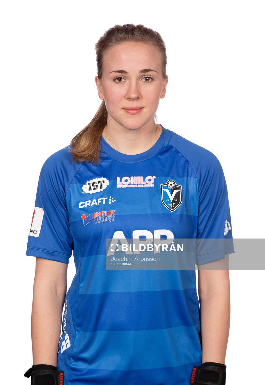 Växjös målvakt Lisa Karlsson