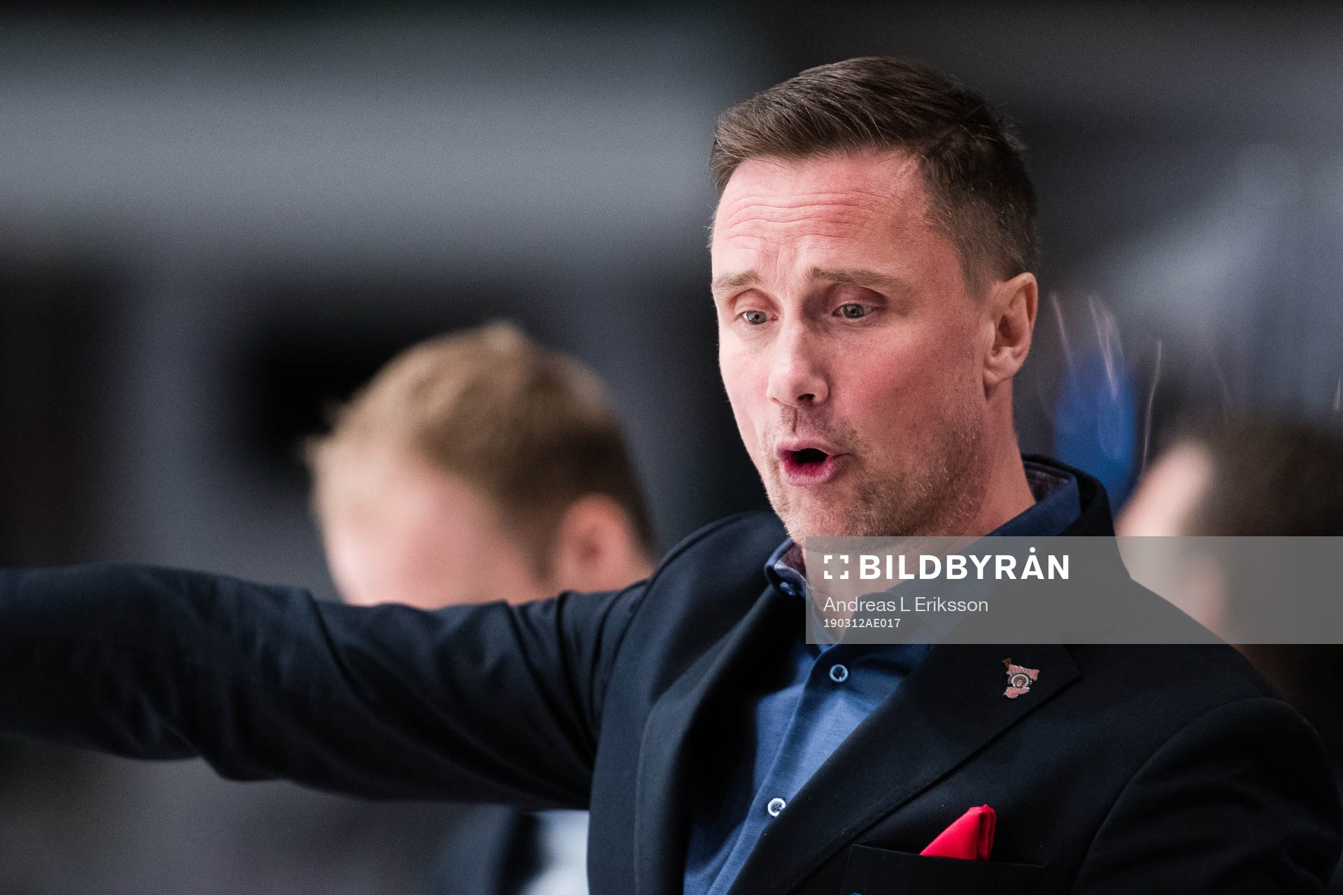 Frölundas tränare Roger Rönnberg