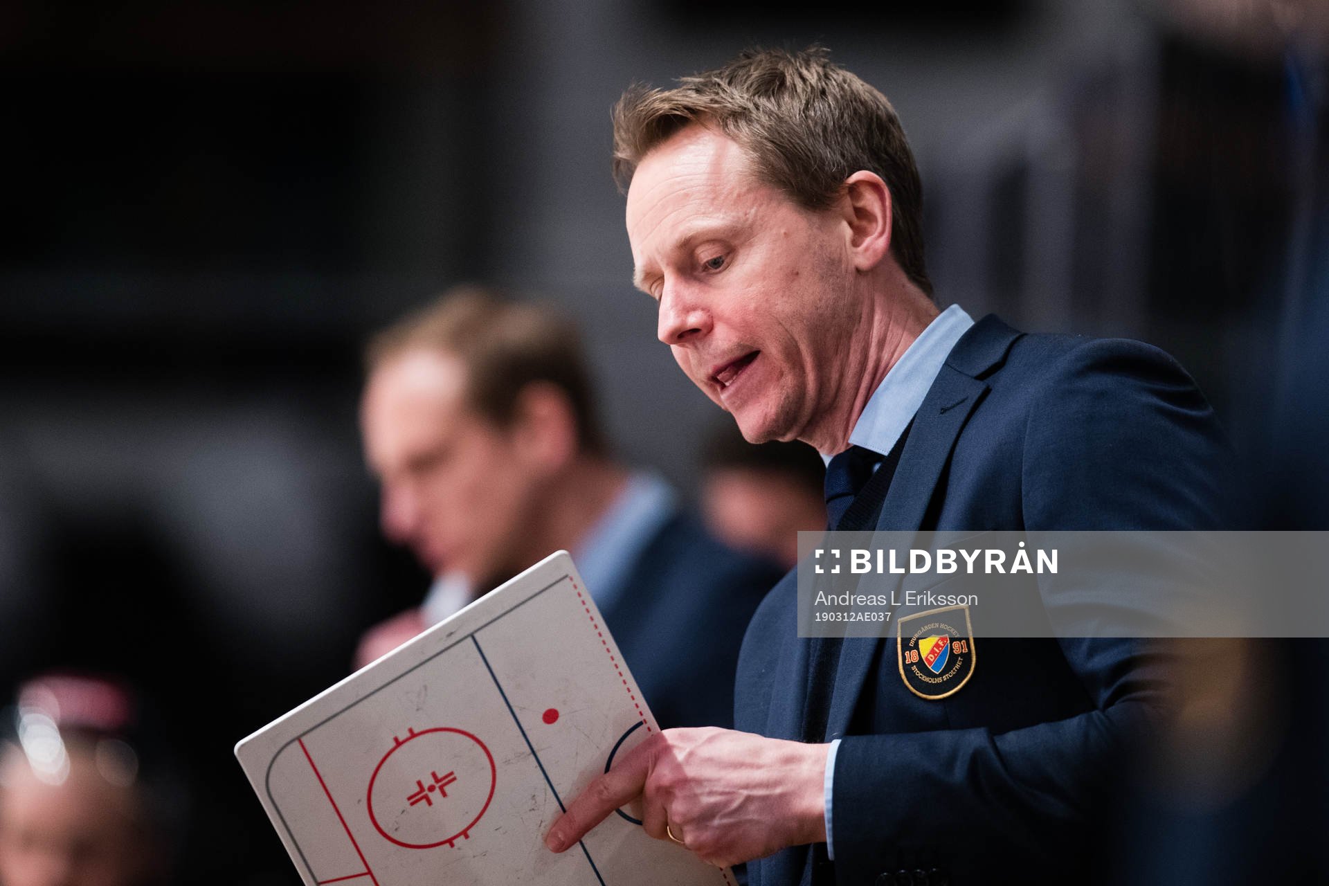 Djurgårdens tränare Robert Ohlsson