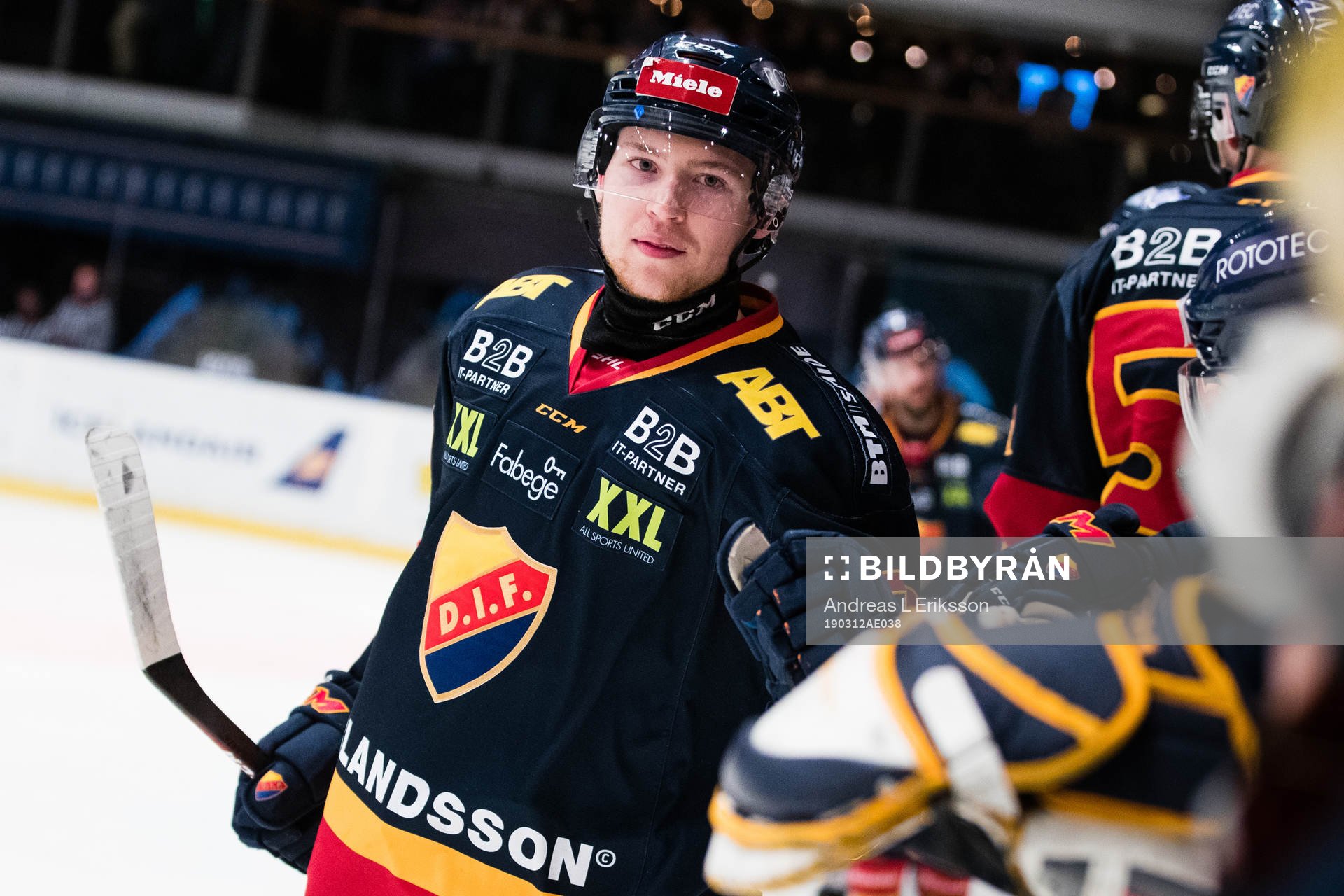 Djurgårdens Marcus Davidsson jublar