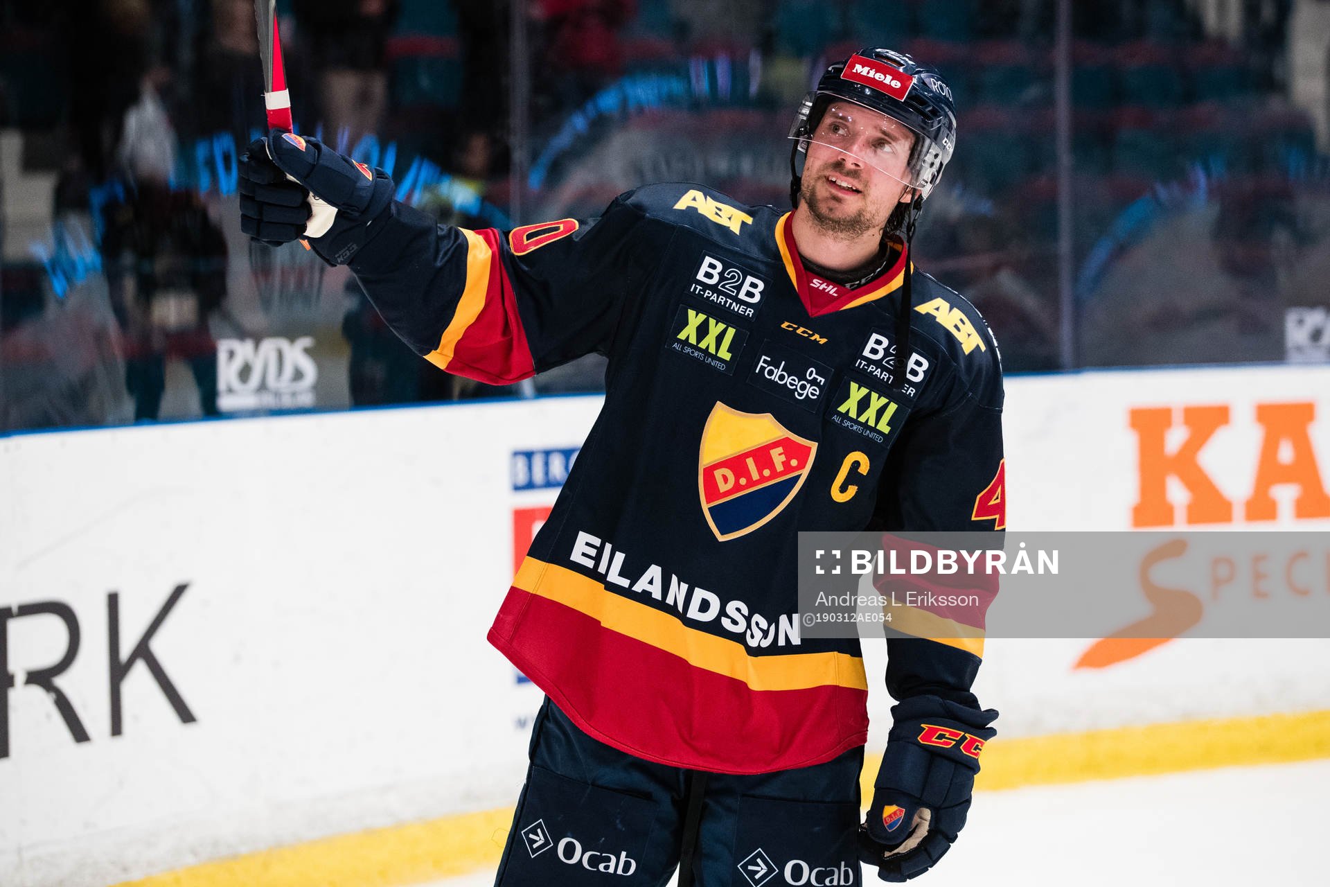 Djurgårdens Jacob Josefson jublar