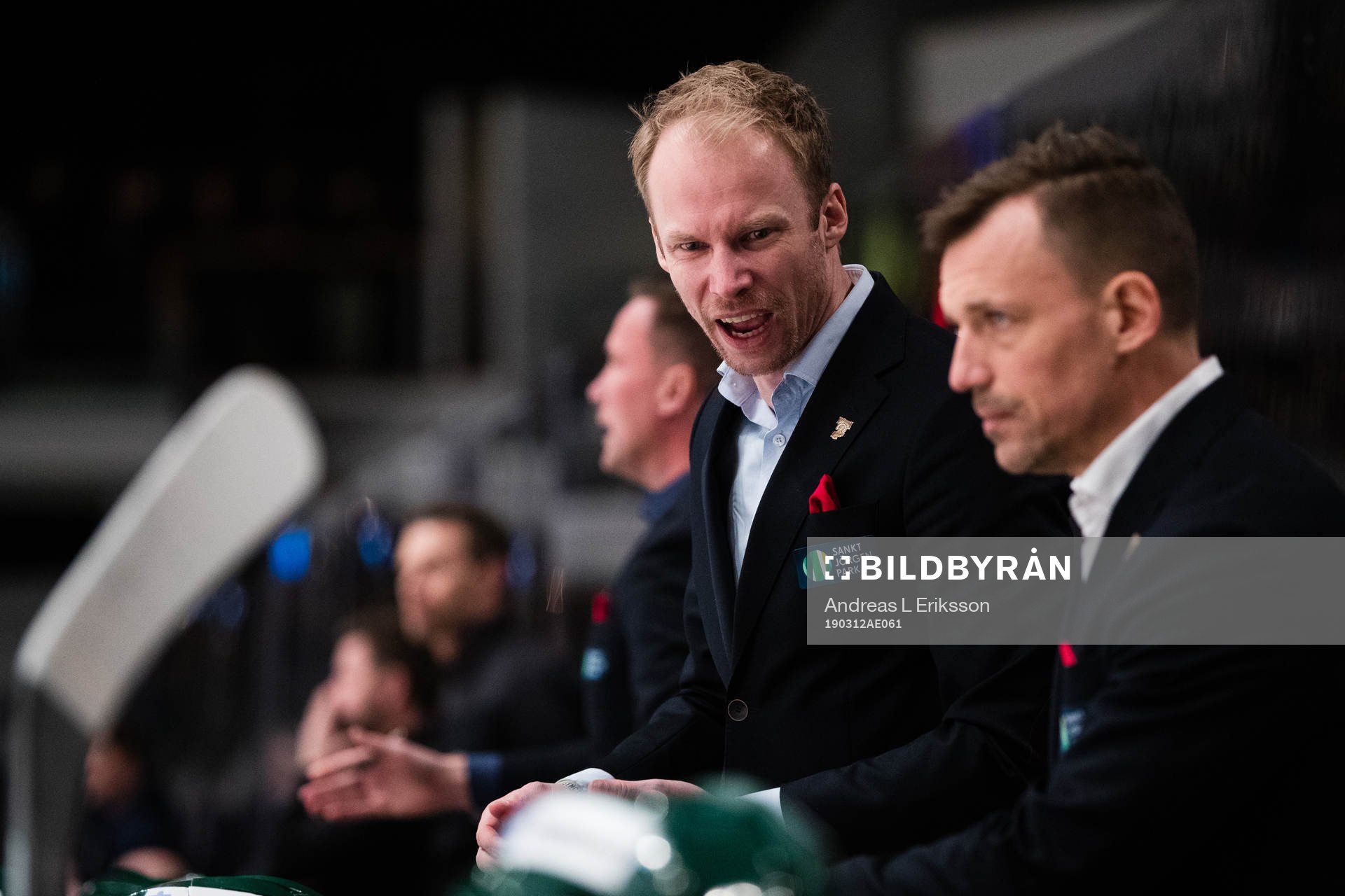 Frölundas assisterande tränare Johan Lundskog