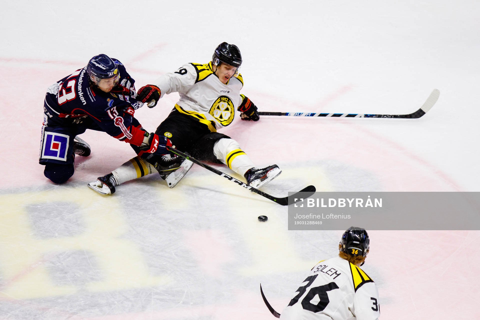 Linköpings Andrew Gordon och Brynäs Daniel Mannberg