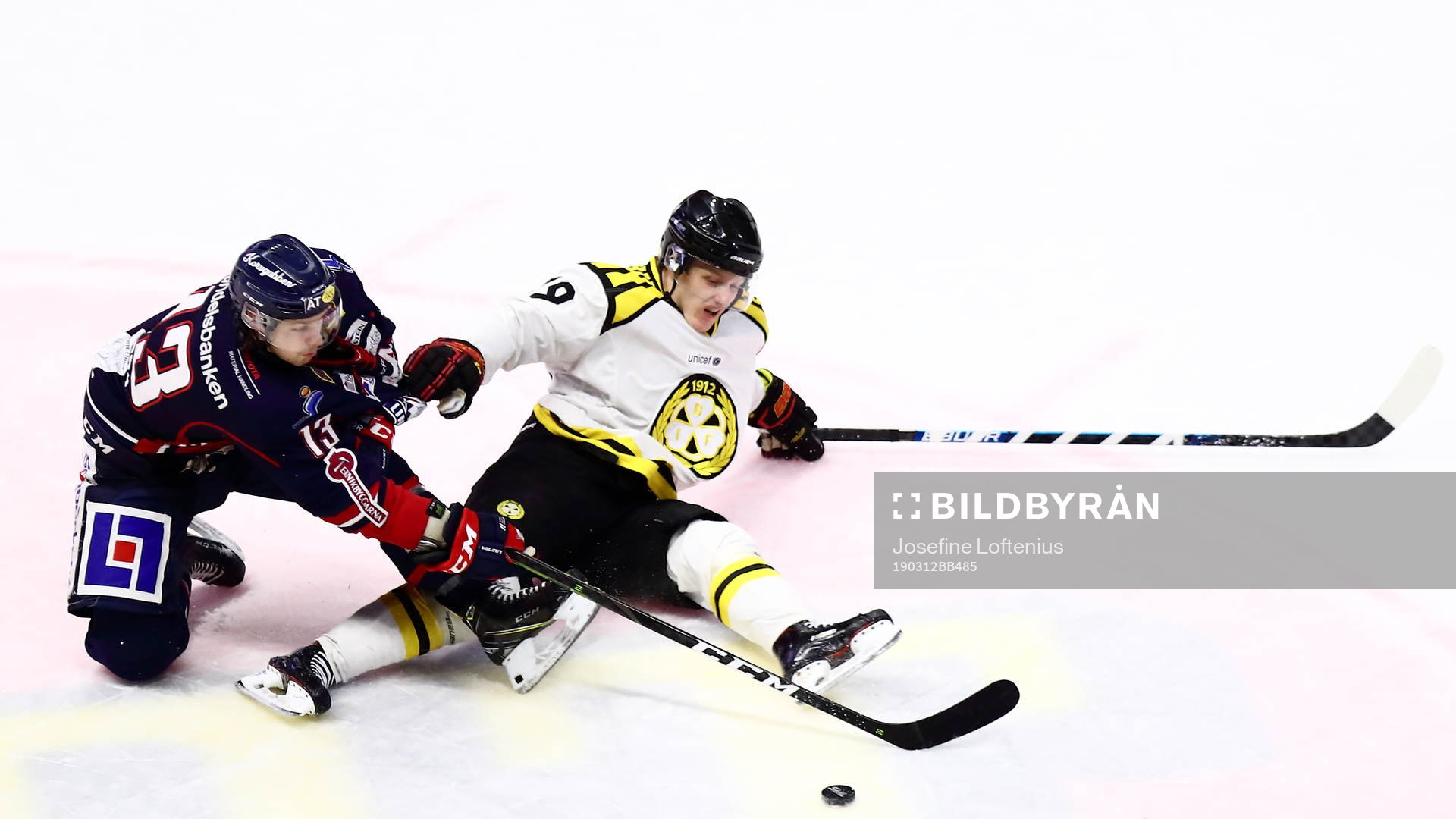 Linköpings Andrew Gordon och Brynäs Daniel Mannberg