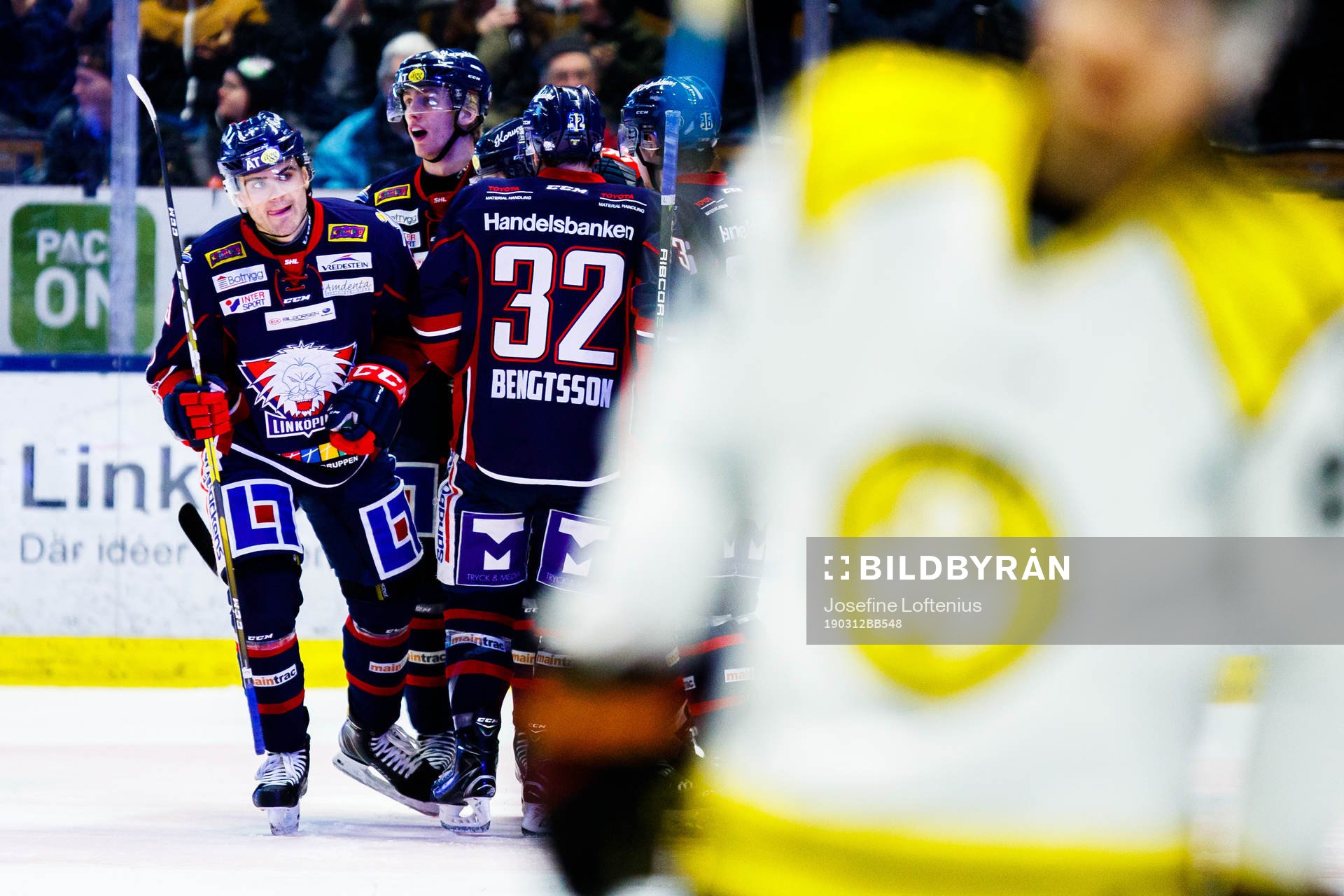 Linköpings Almen Bibic jublar