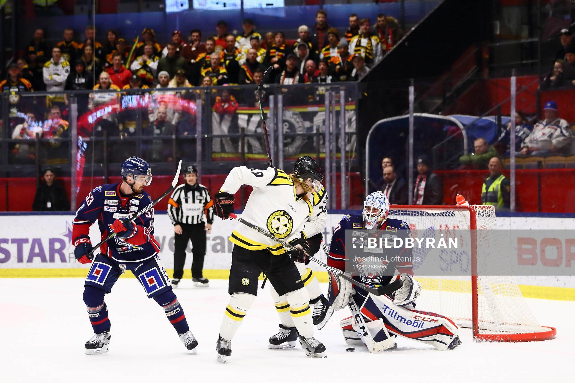 Linköpings Eddie Larsson, Brynäs Daniel Mannberg och