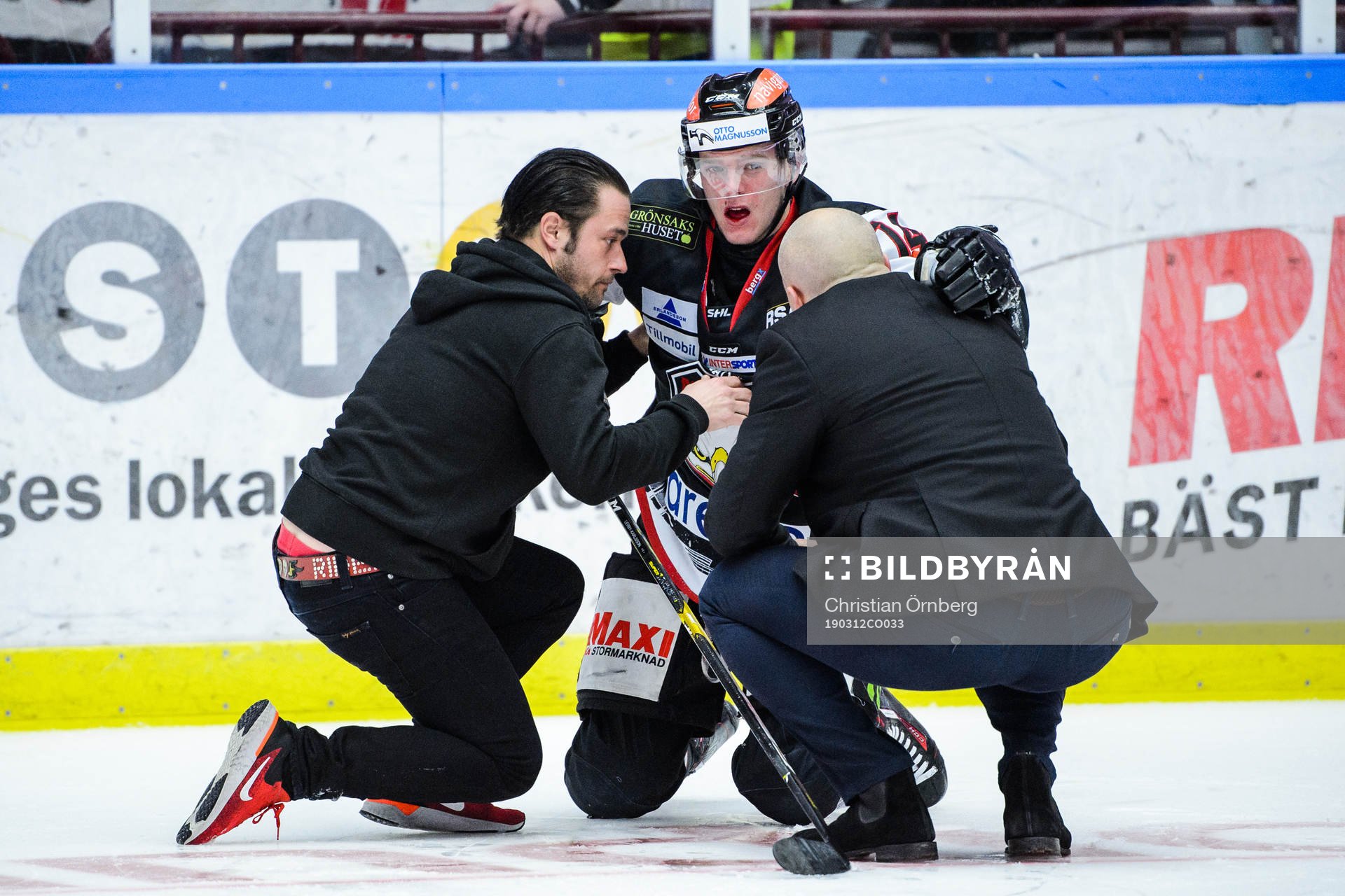 Malmö Redhawks Carl-Johan Lerby får vård