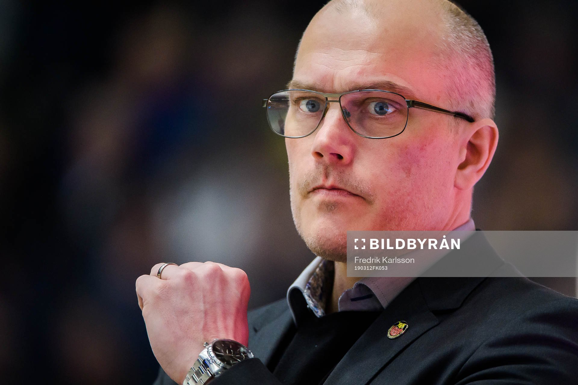 Luleås Assisterande tränare Roger Kyrö