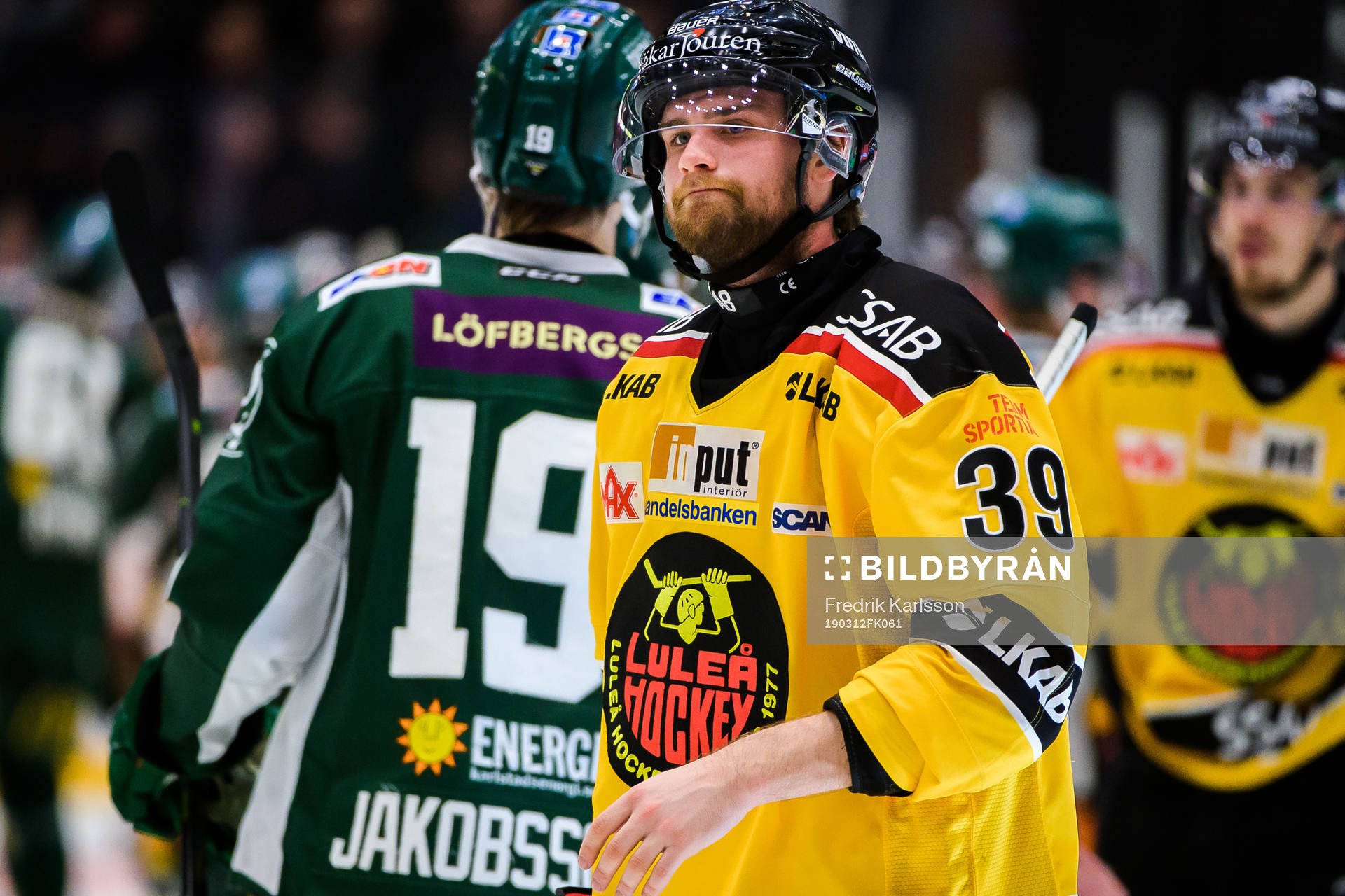 Luleås Pontus Själin deppar