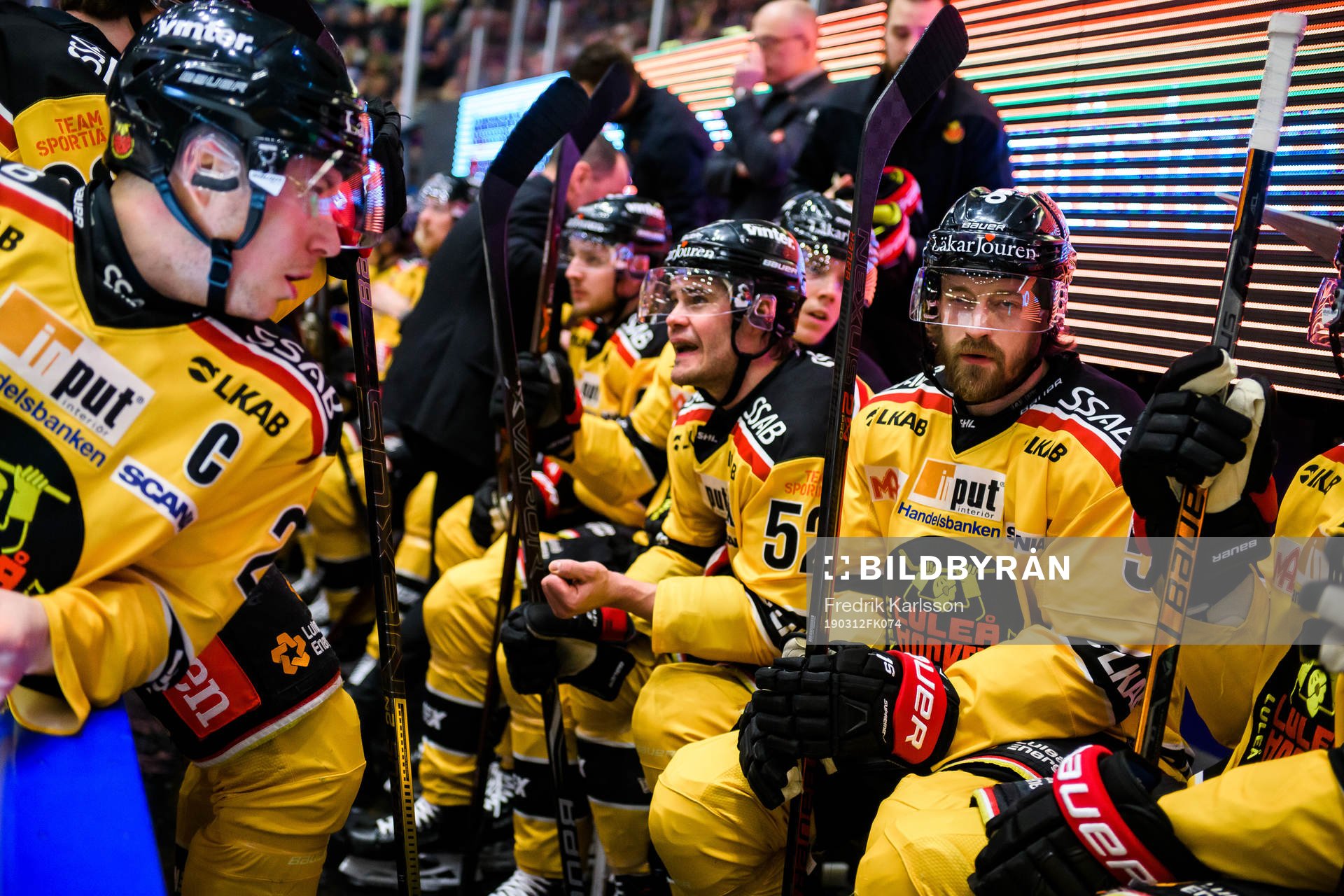 Luleås Erik Gustafsson deppar med lagkamraterna