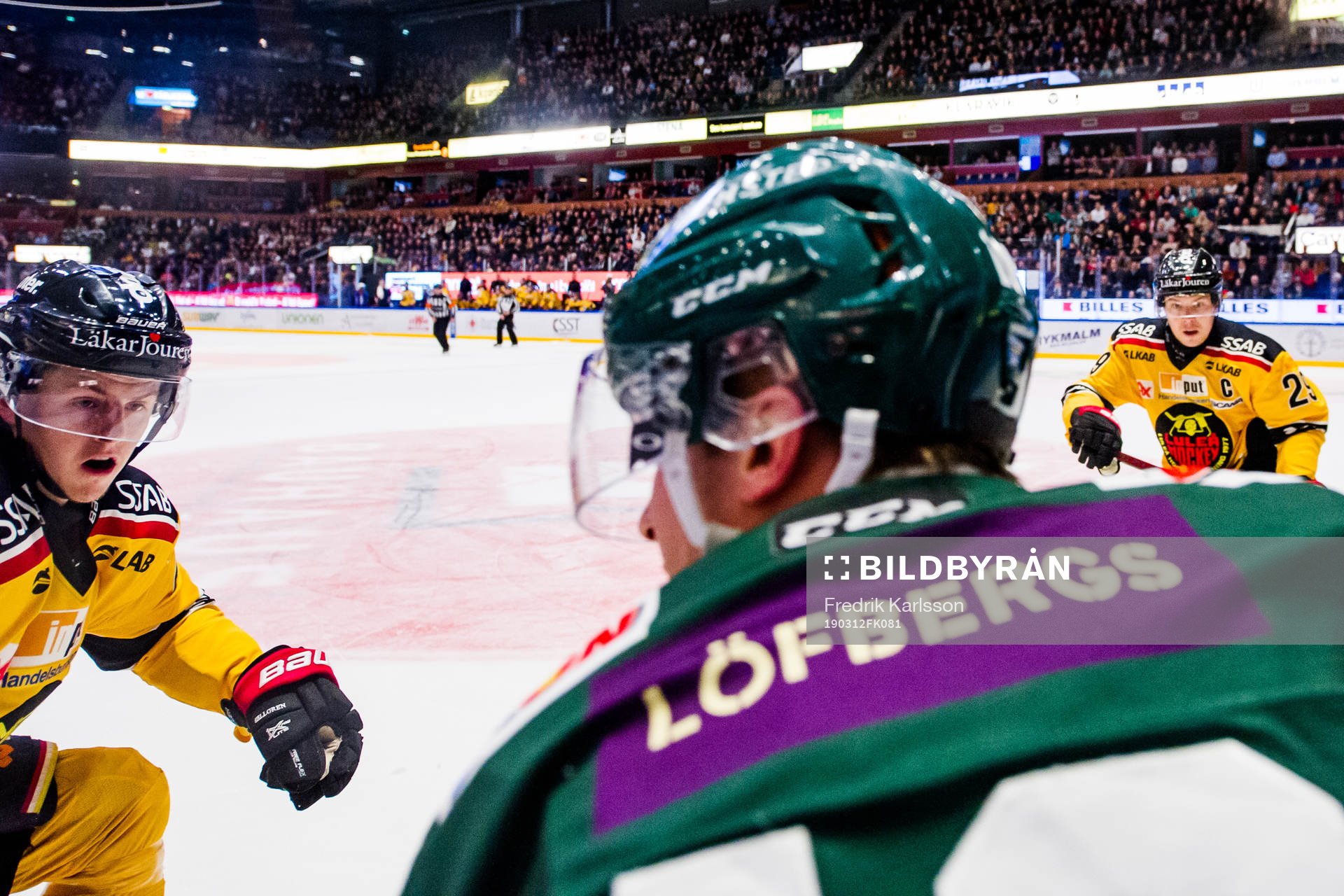 Luleås Jesper Sellgren och Erik Gustafsson