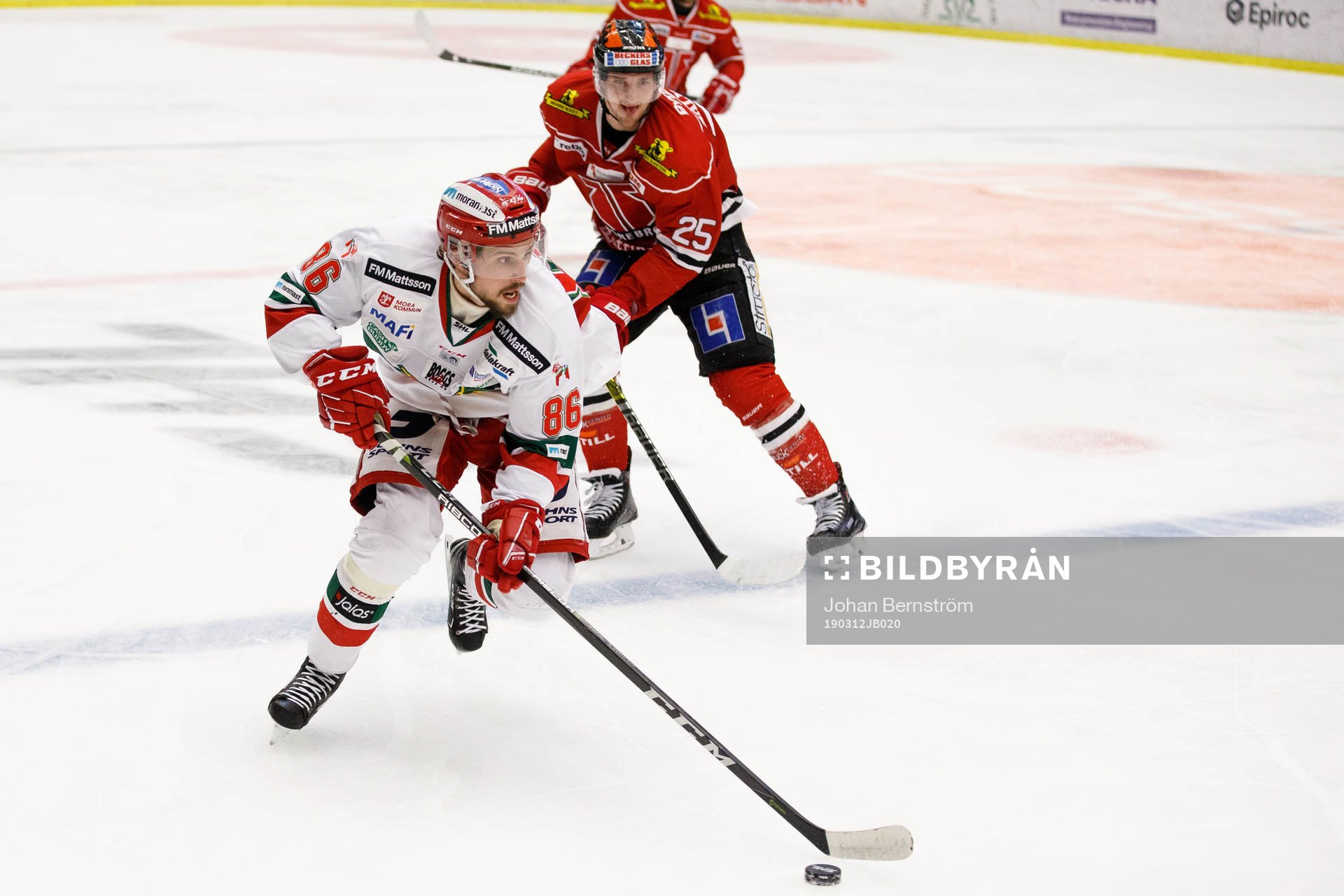 Moras Mathias Bromé och Örebros Anton Hedman
