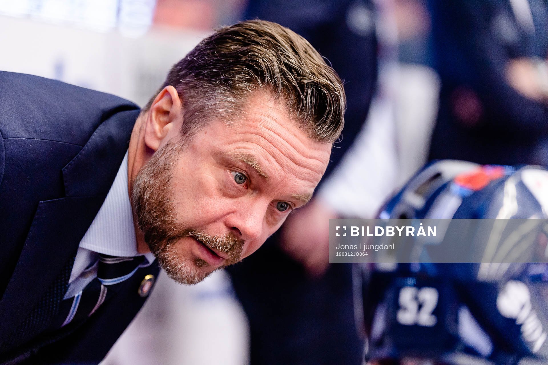 Växjös assisterande tränare Fredrik Hellgren