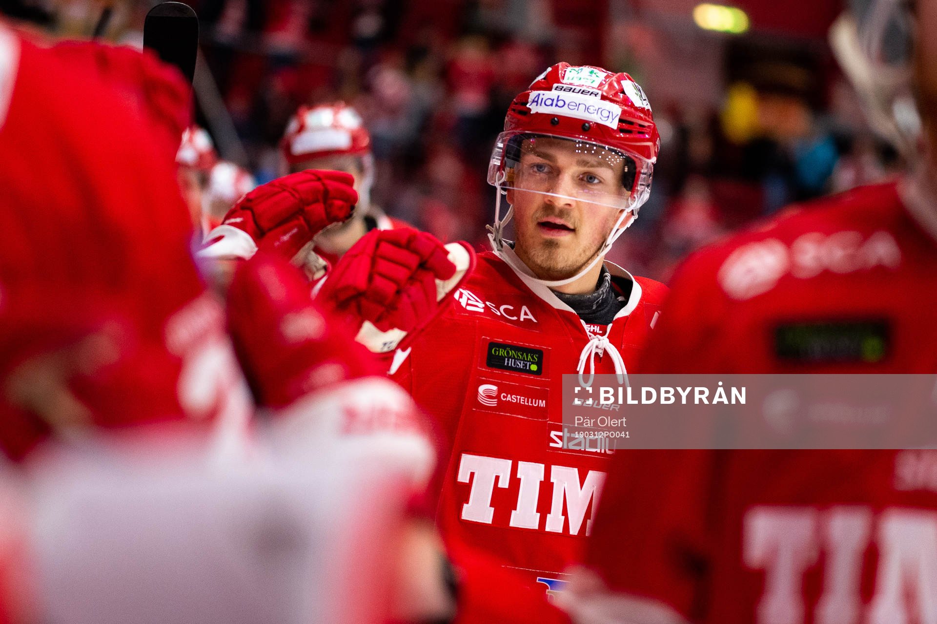 Timrås Hampus Larsson jublar