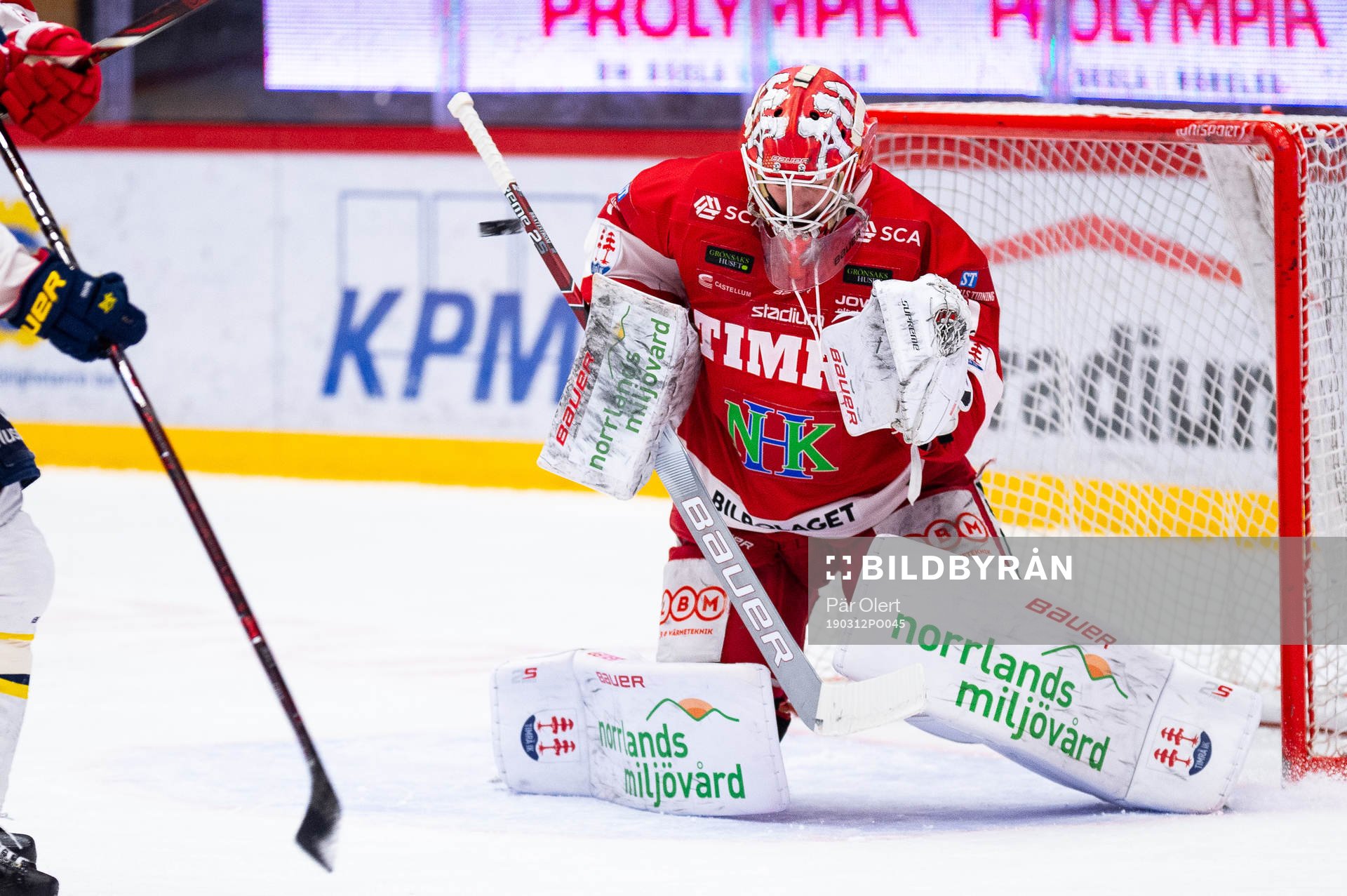Timrås målvakt Victor Brattström