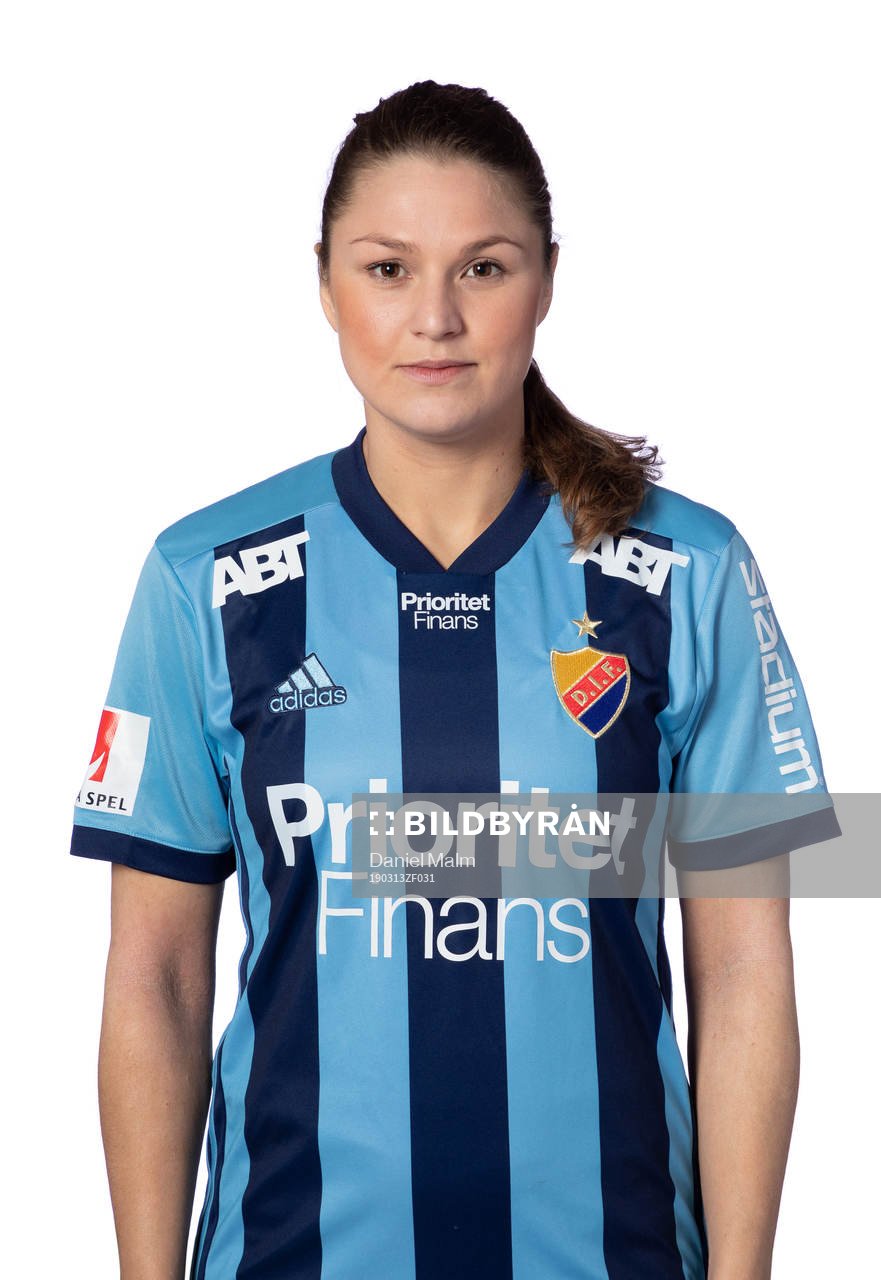 Djurgårdens Kim Sundlöv poserar för ett porträtt den 13 mars 2019 i Stockholm.