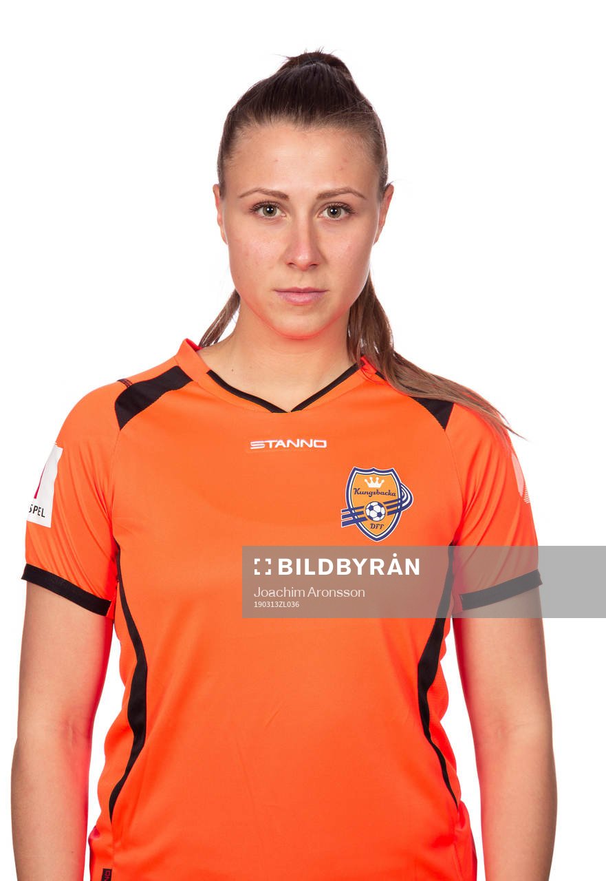 Kungsbackas Emilia Hjertberg poserar för ett porträtt den 13 mars 2019 i Kungsbacka.
