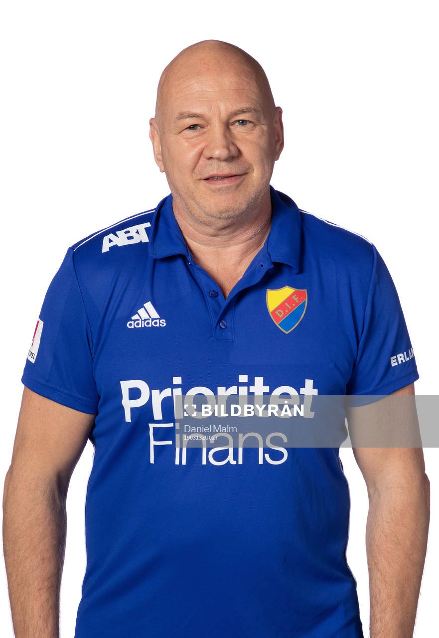Djurgårdens massör Mats Olofsson