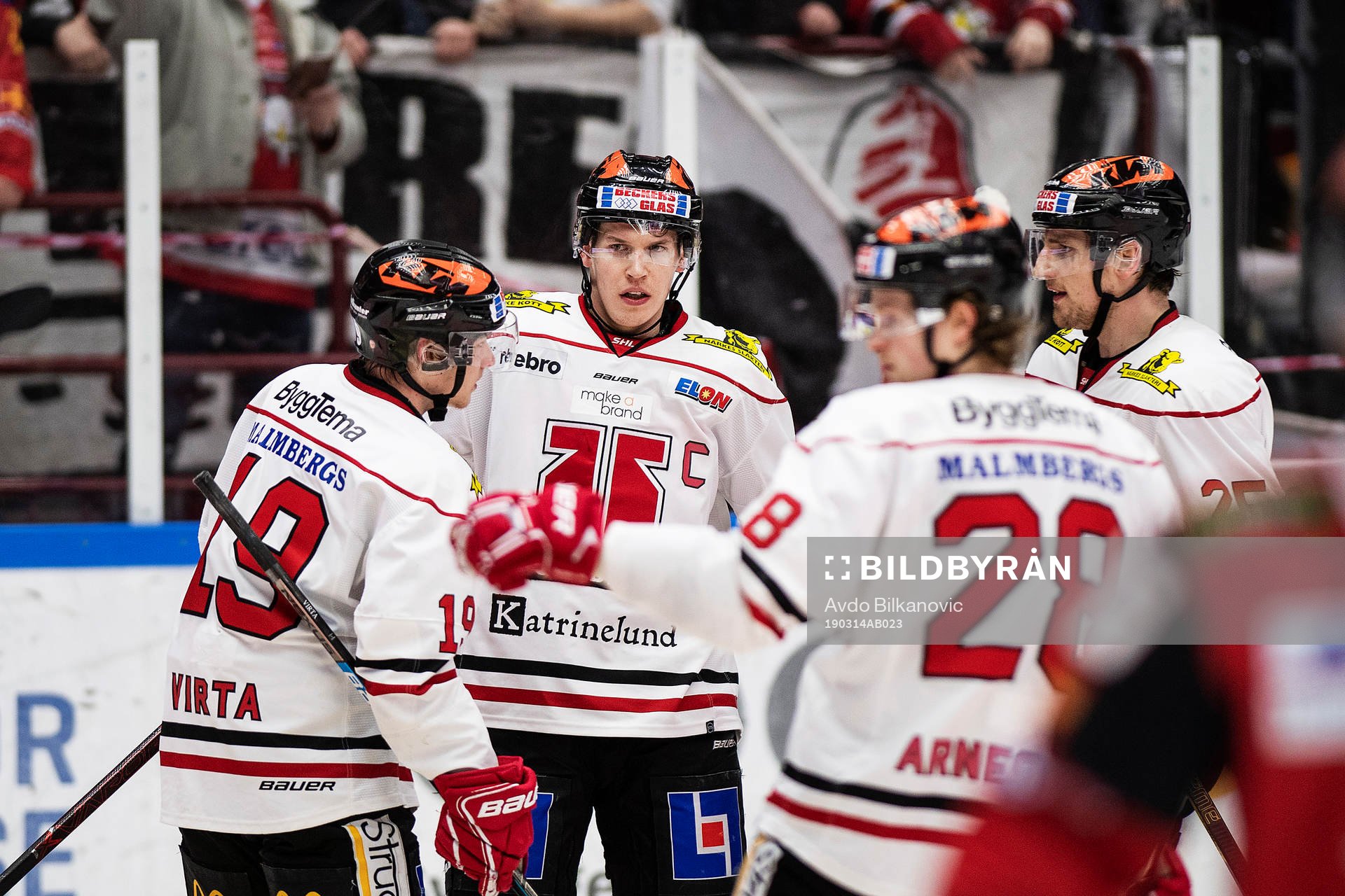 Örebros Jere Sallinen jublar