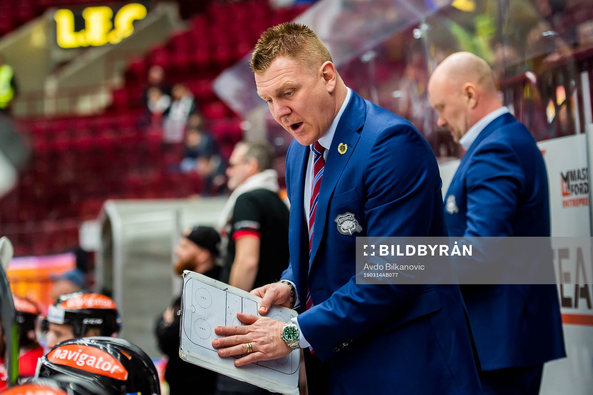 Malmö Redhawks assisterande tränare Jesper Mattsson