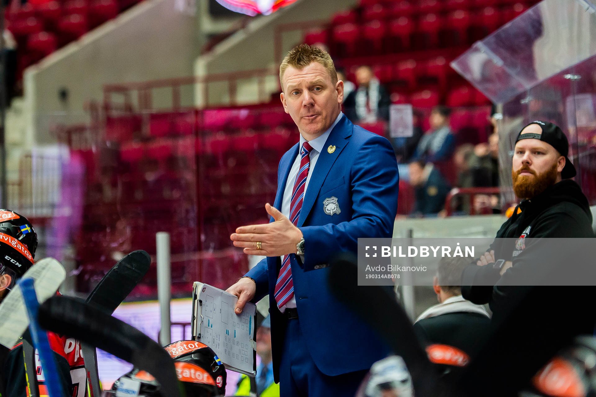 Malmö Redhawks assisterande tränare Jesper Mattsson
