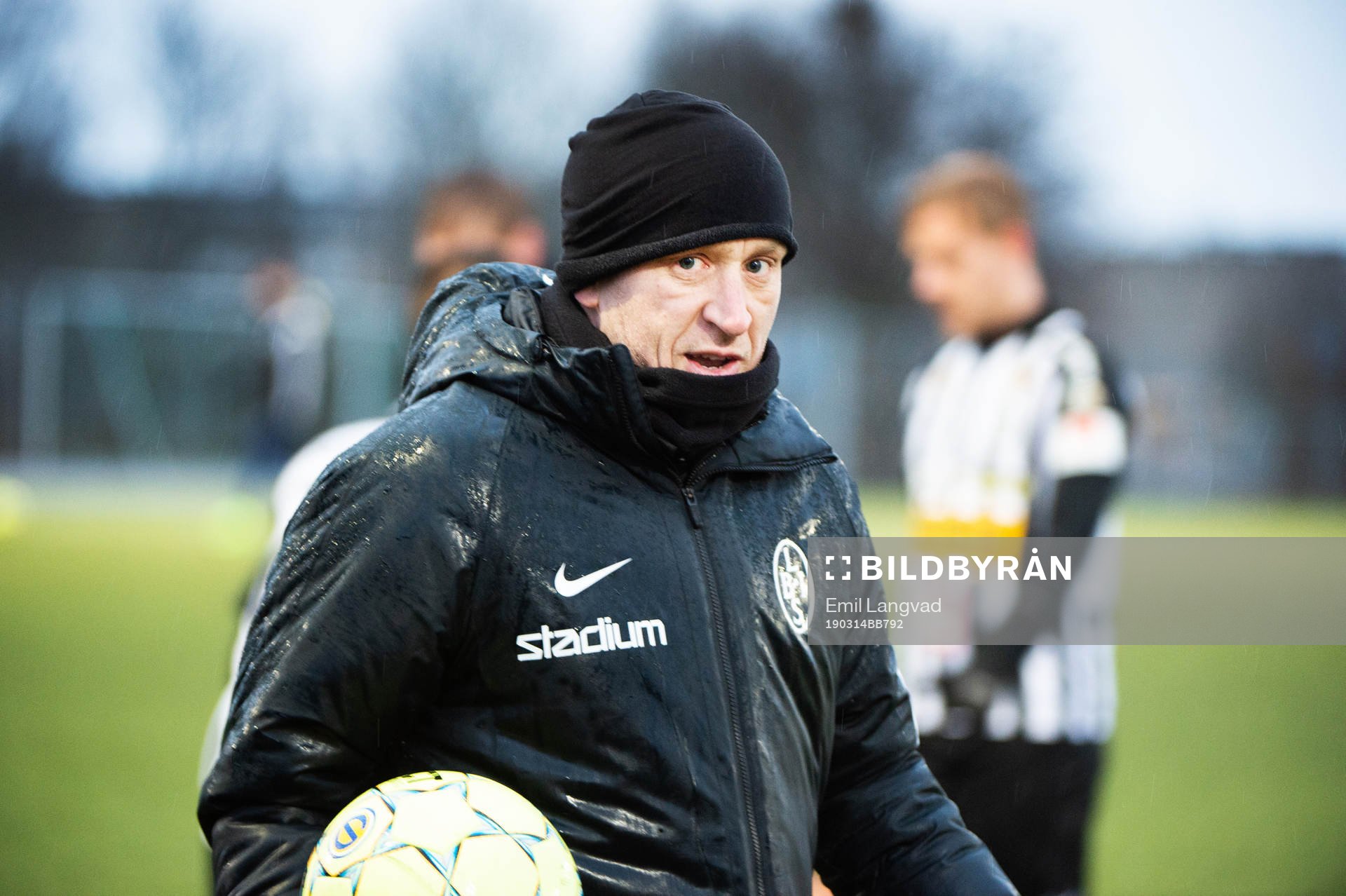 Landskronas tränare Billy Magnusson