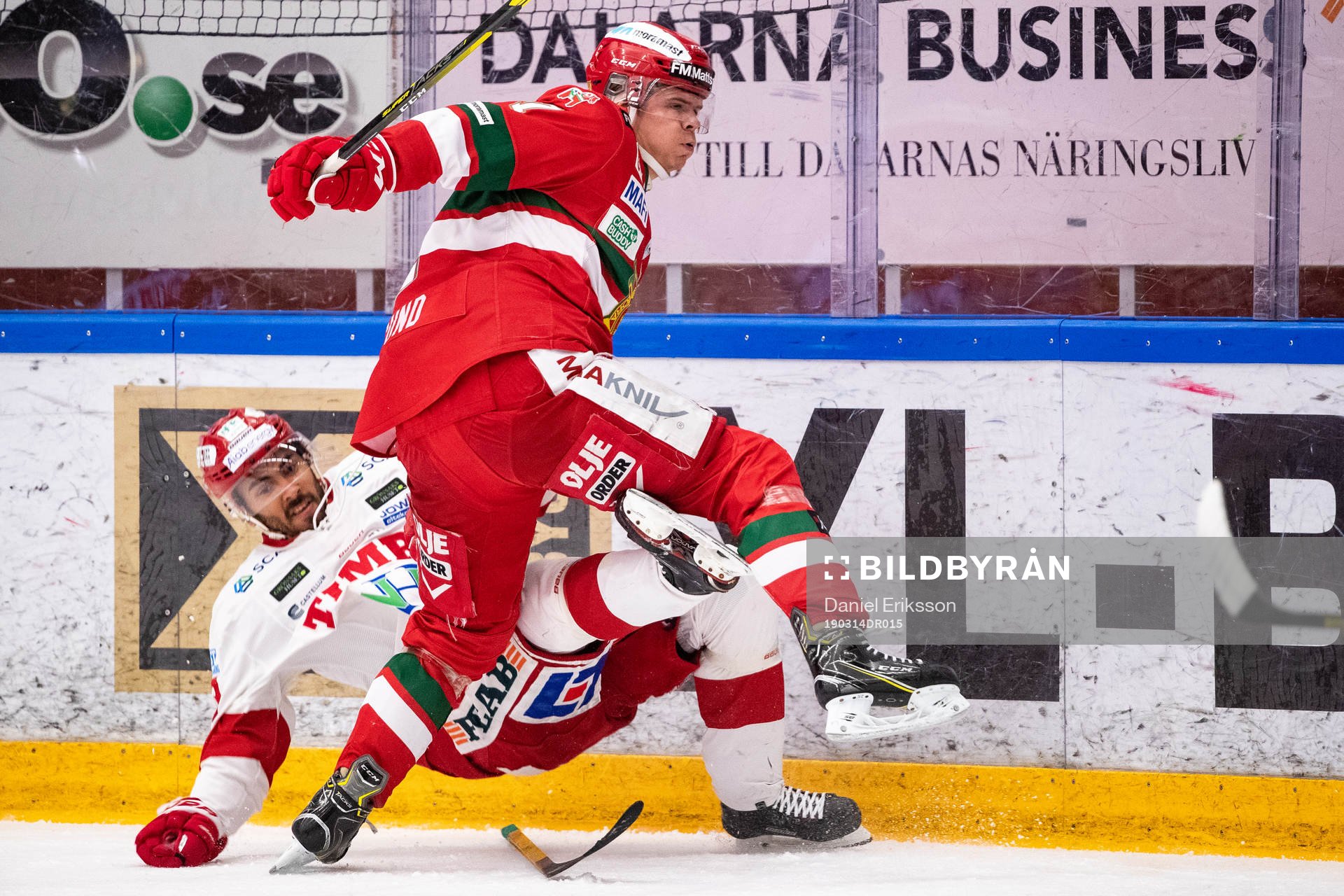 Moras Erlend Lesund och Timrås Jeremy Boyce-Rotevall