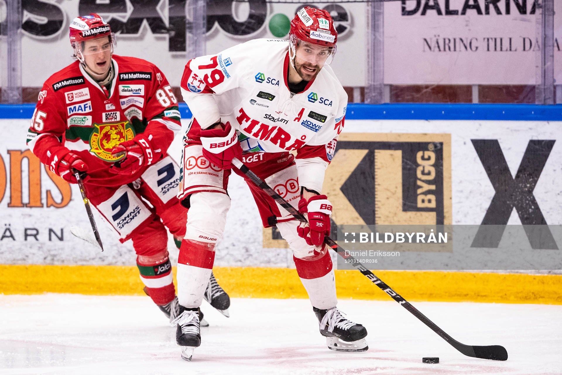 Moras Michael Haga och Timrås Ludvig Rensfeldt