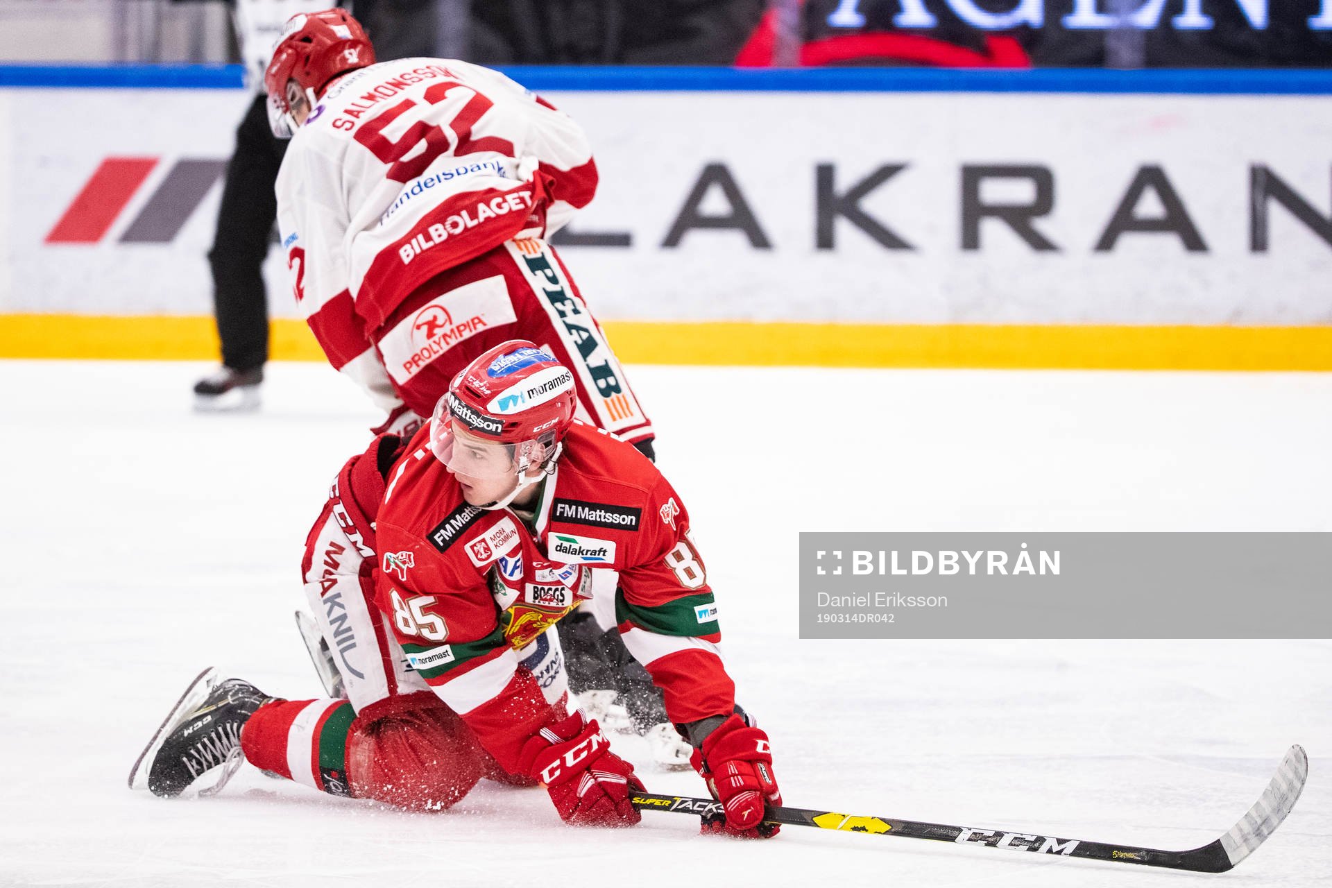 Moras Michael Haga och Timrås Johannes Salmonsson