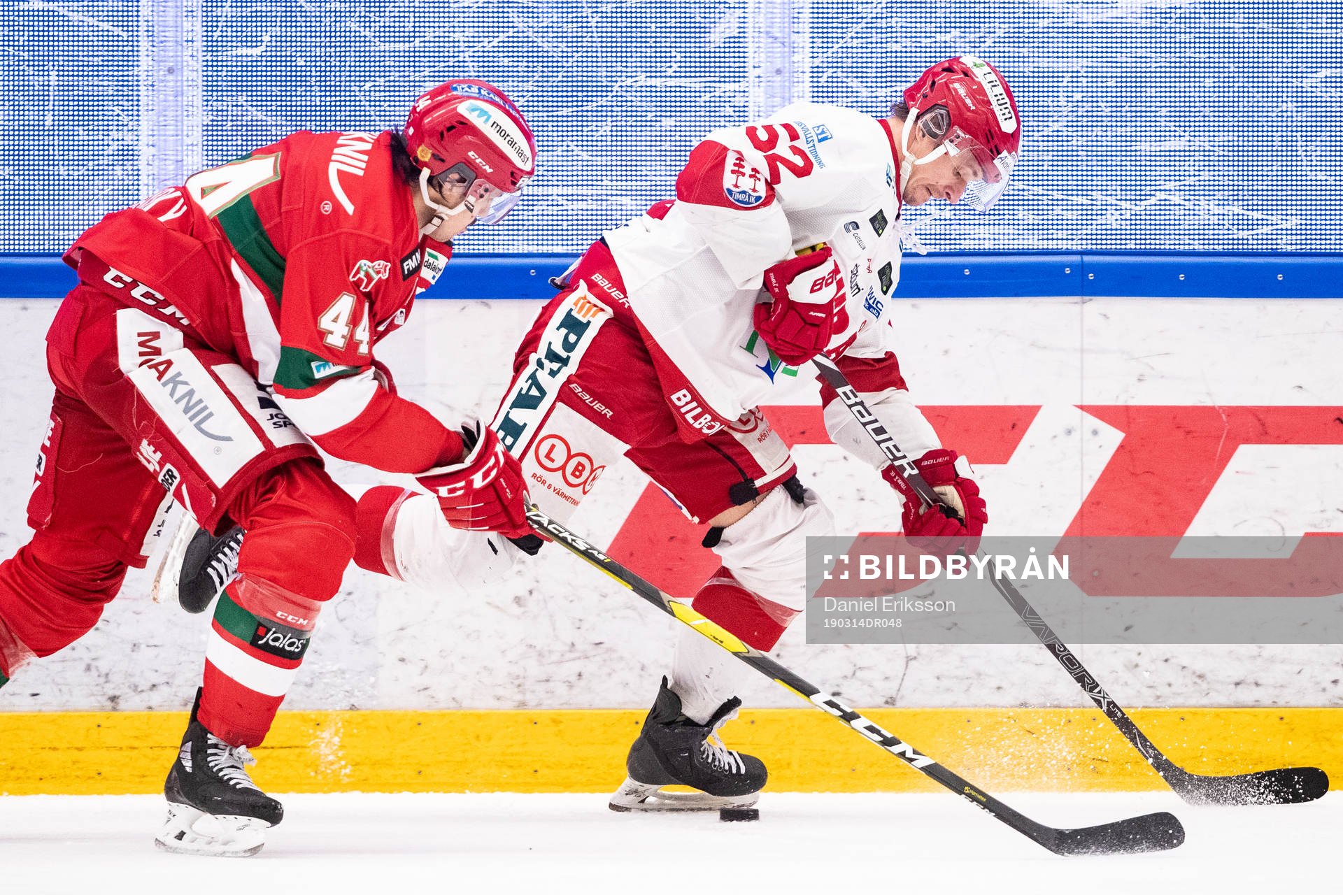 Moras Matej Stransky och Timrås Johannes Salmonsson