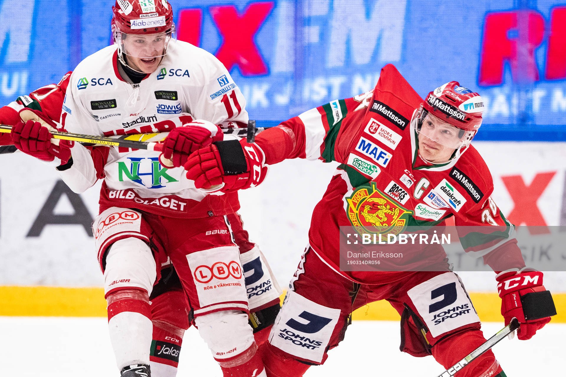 Moras Adam Massuhr och Timrås Henrik Törnqvist