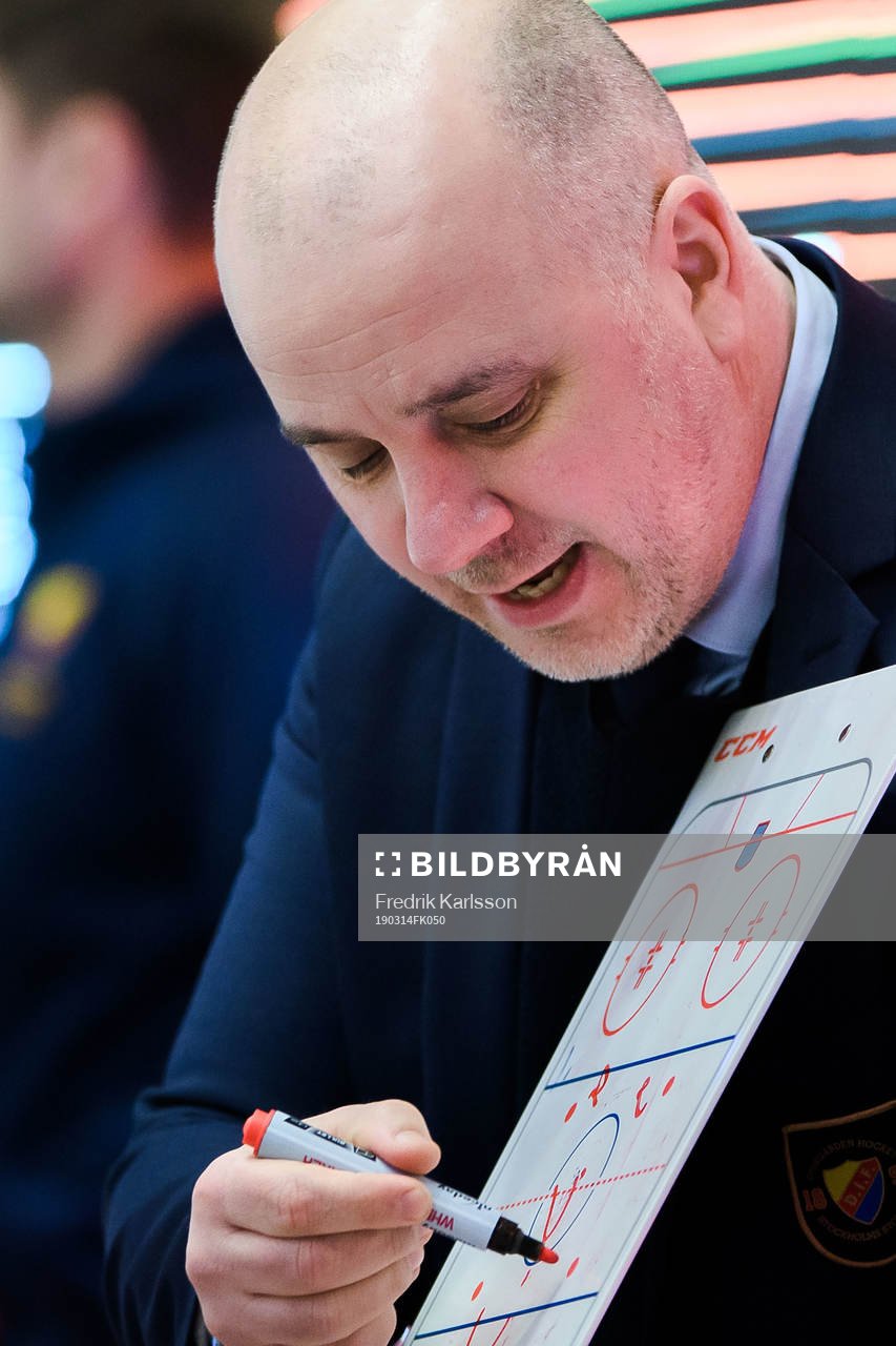Djurgårdens assisterande tränare Stefan Nyman