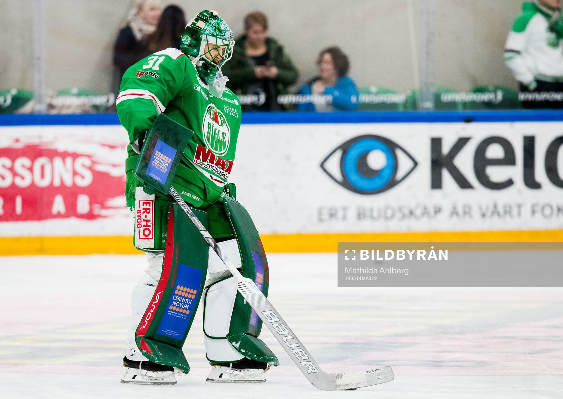 Rögles målvakt Ville Kolppanen
