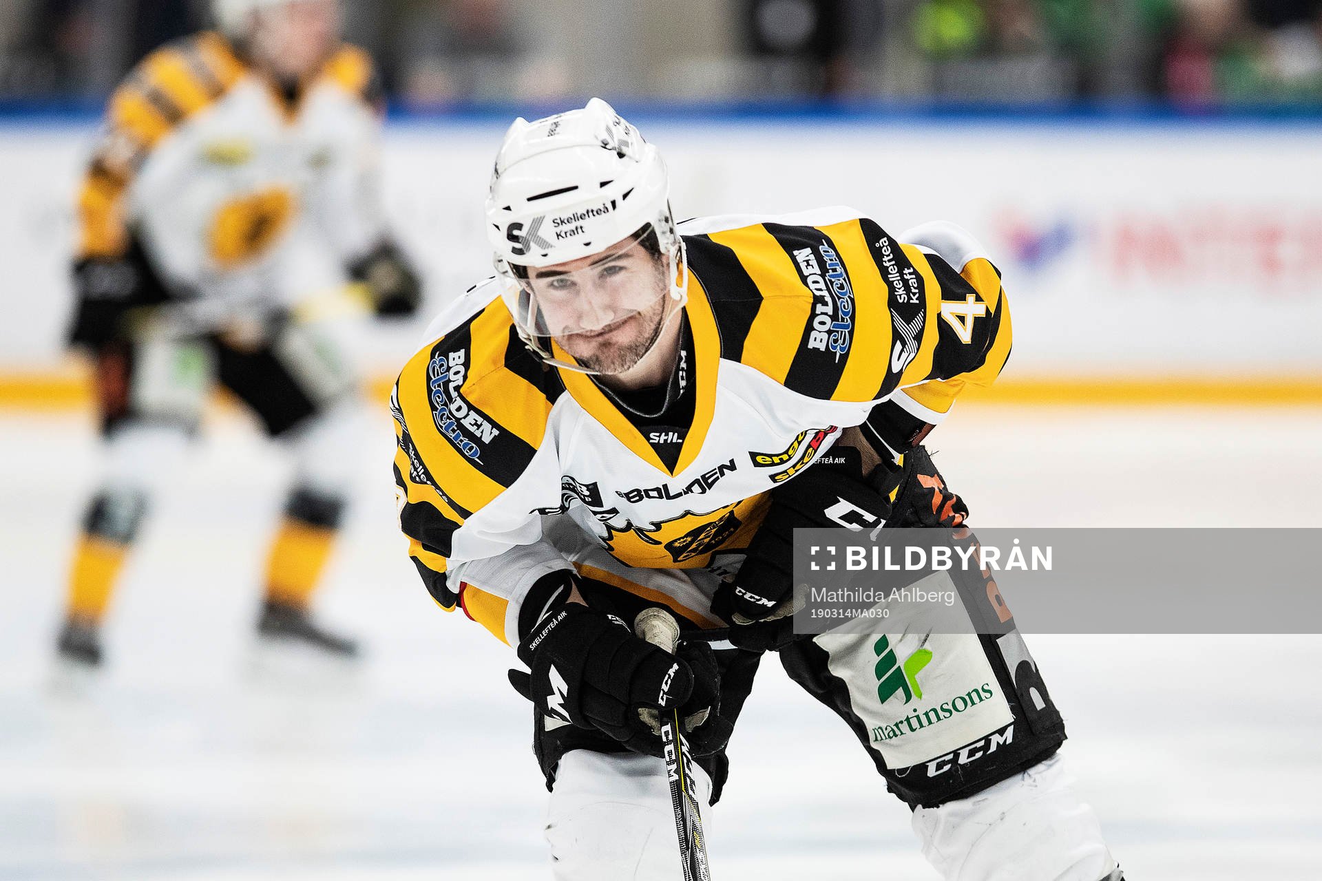 Skellefteås Bud Holloway har ont