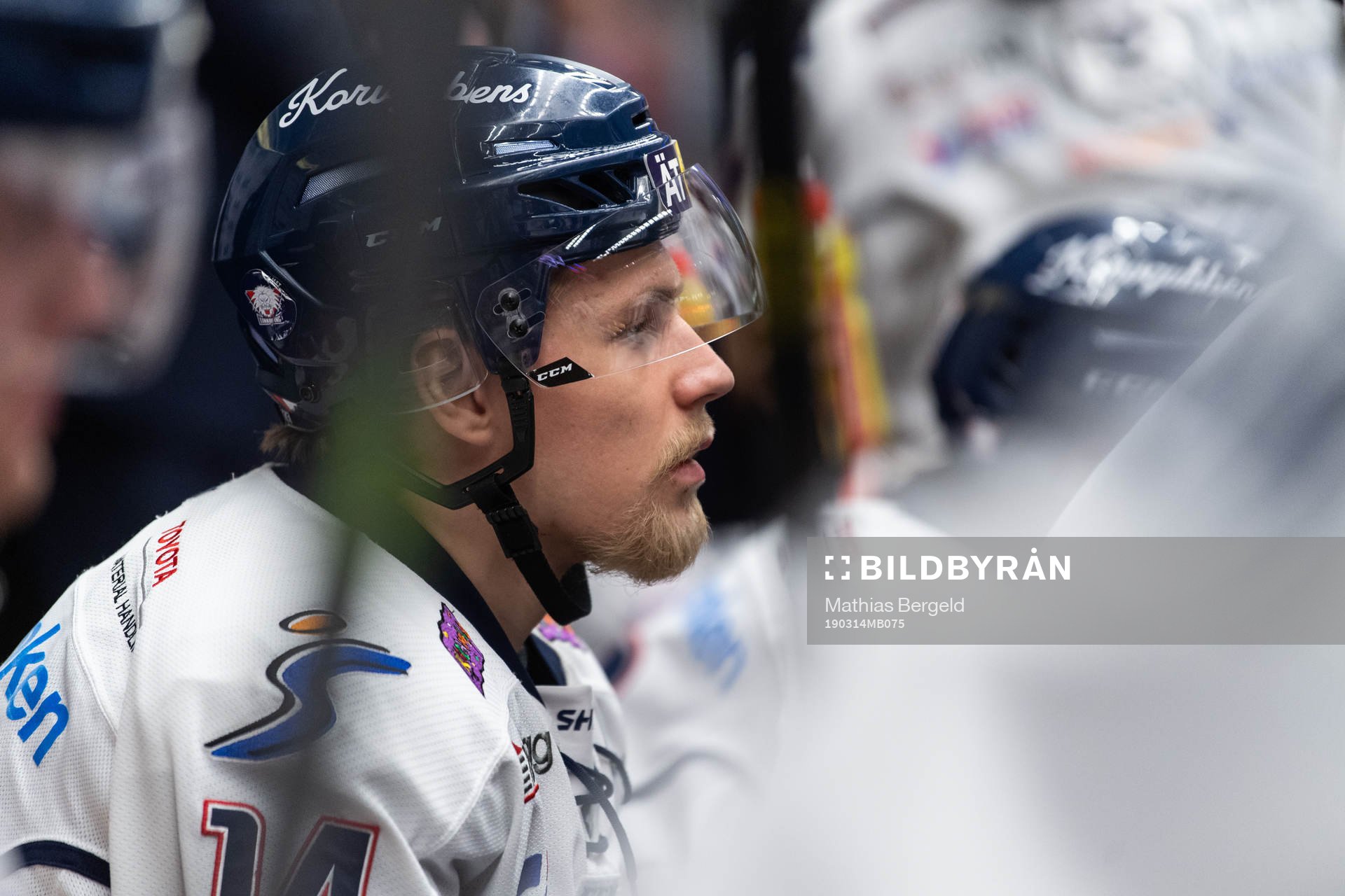 Linköpings Kristoffer Gunnarsson deppar