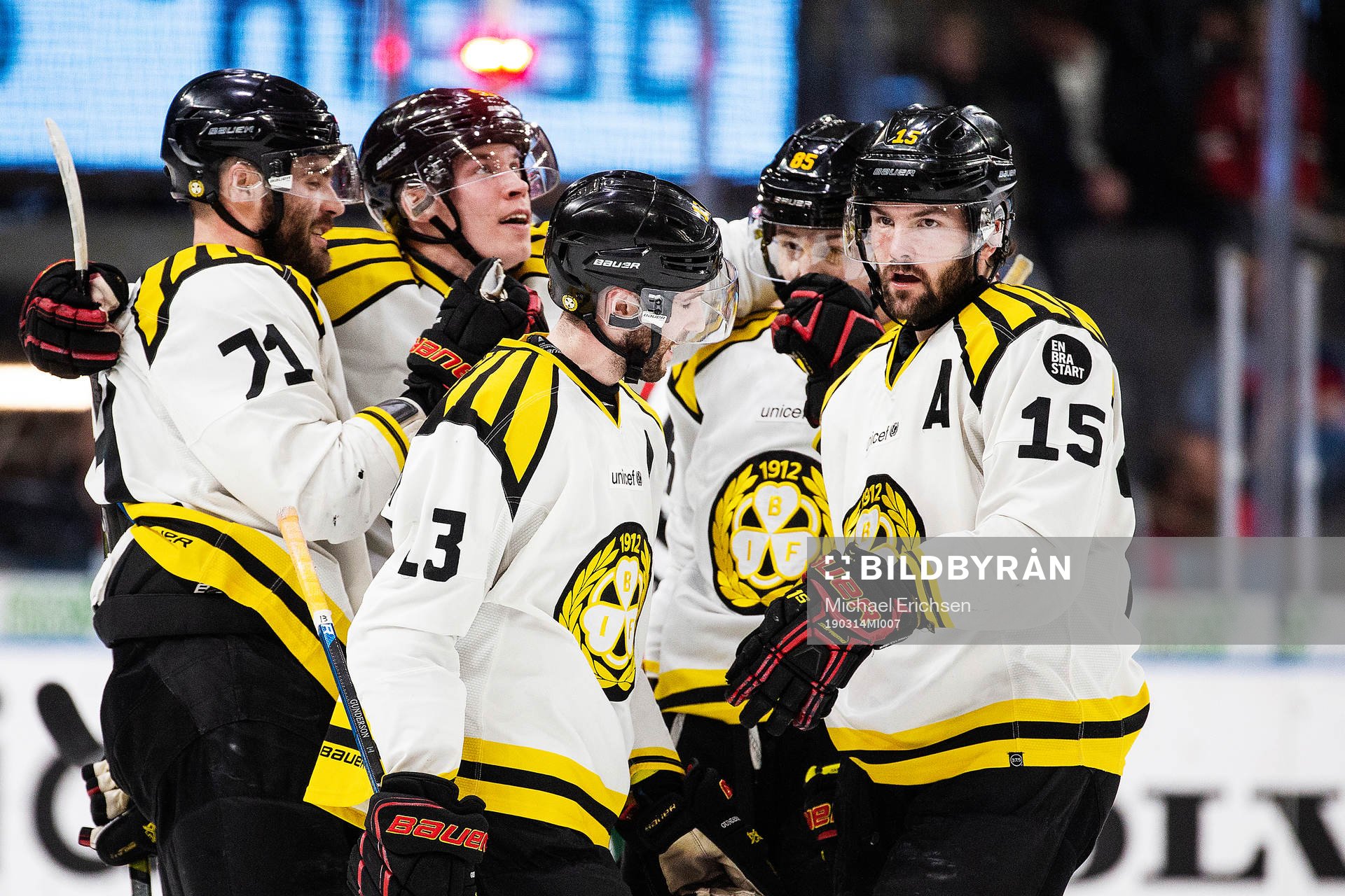 Brynäs Ryan Gunderson jublar