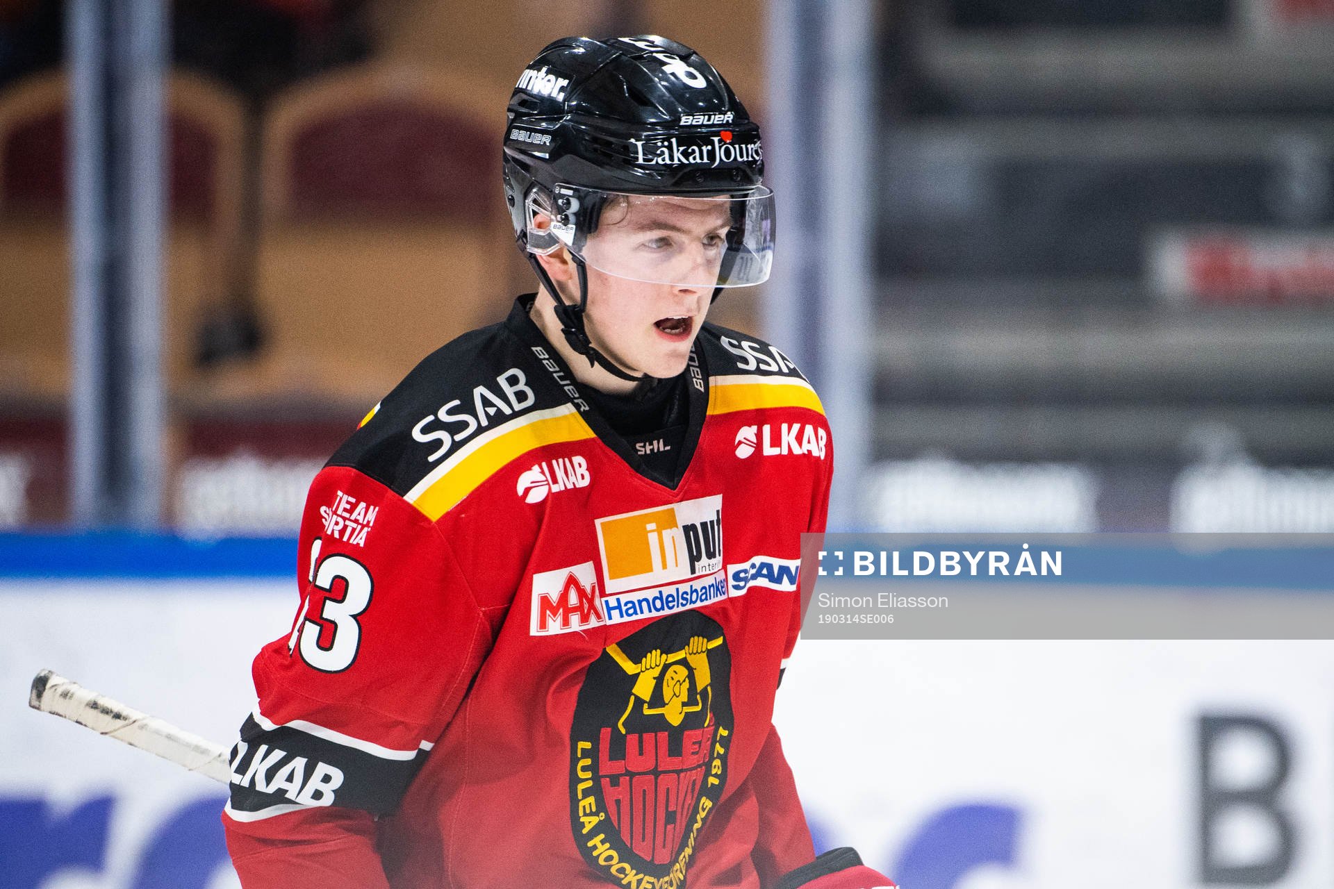 Luleås Jesper Sellgren deppar