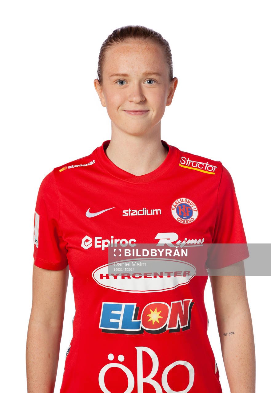 Örebros Emma Östlund poserar för ett porträtt den 14 mars 2019 i Örebro.