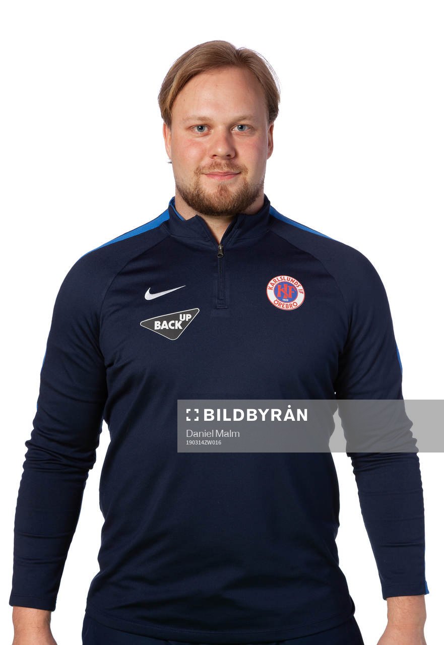 Örebros målvaktstränare Simon Johansson