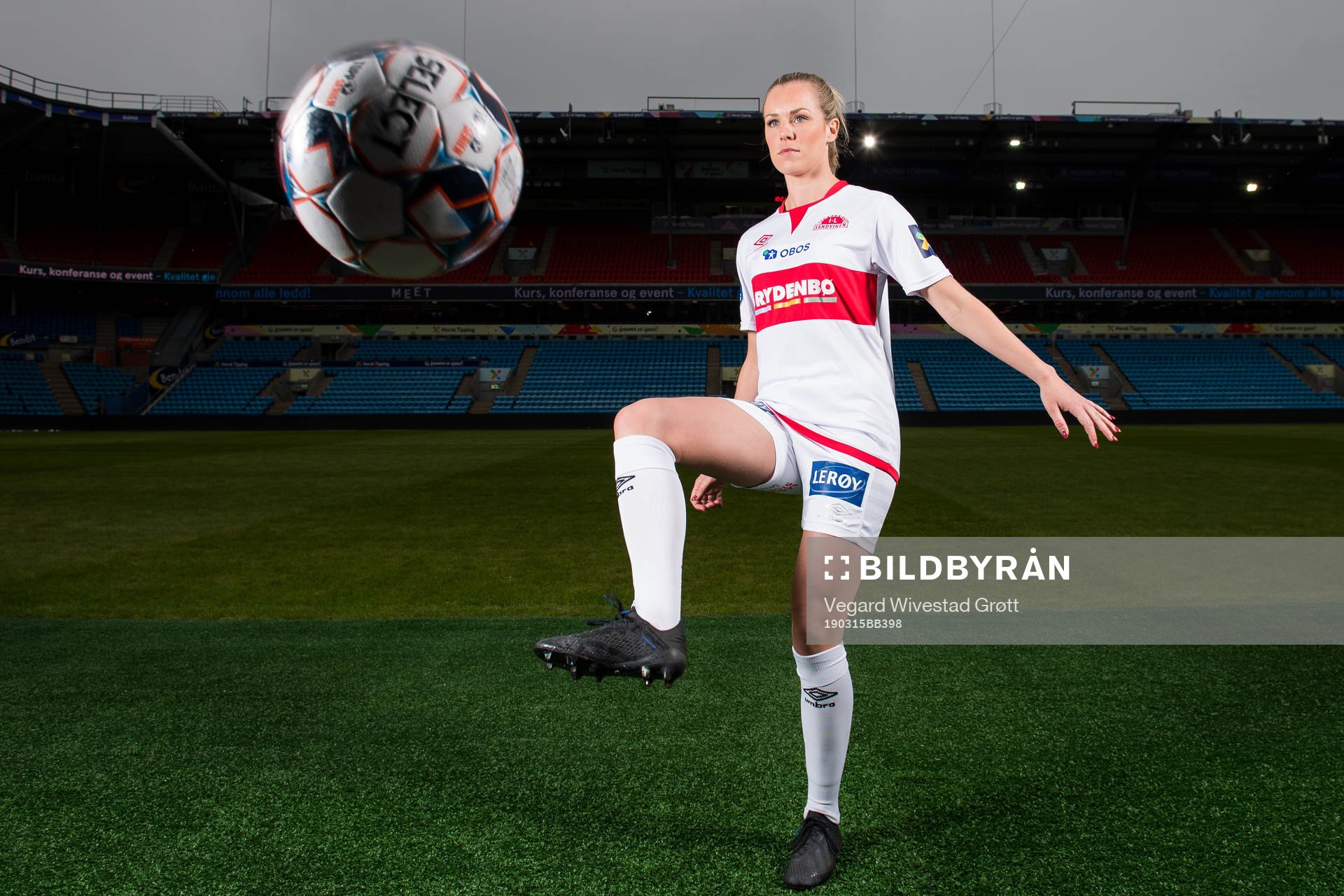 Stine Hovland of Sandviken poses for a portrait