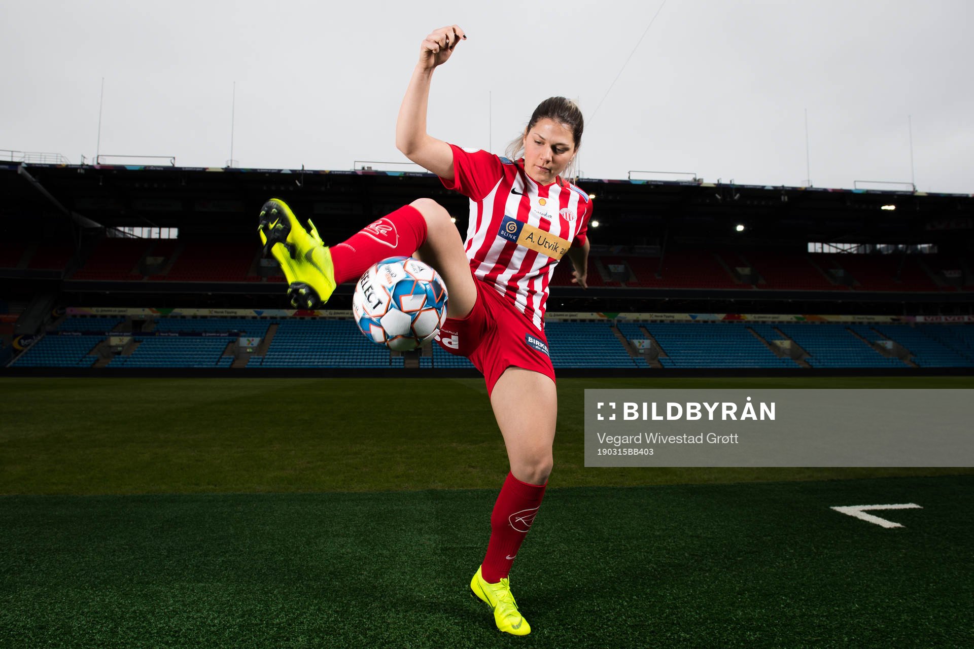 Dejana Stefanovic of Avaldsnes poses for a portrait