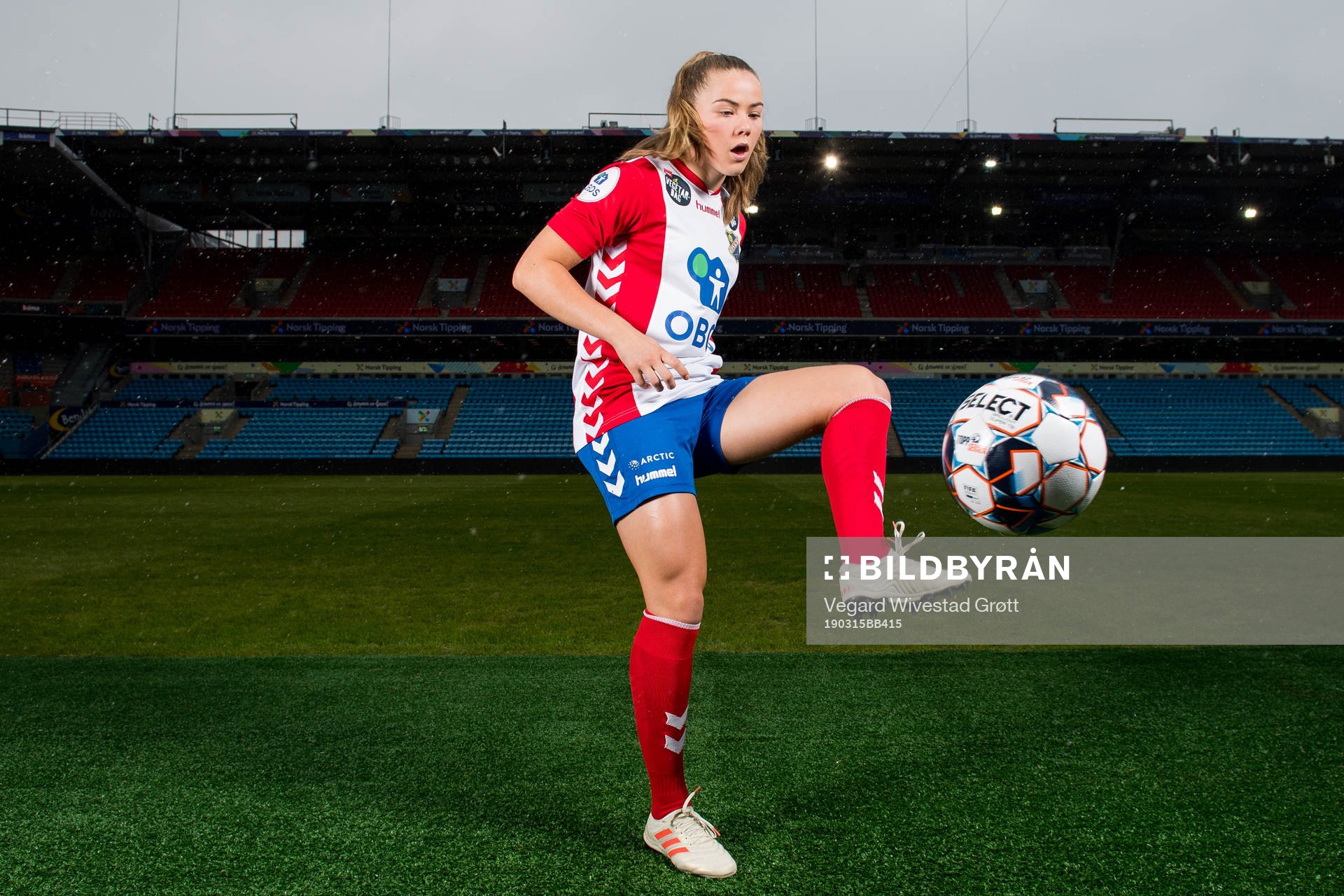 Joanna Aalstad Bækkelund of Lyn poses for a portrait