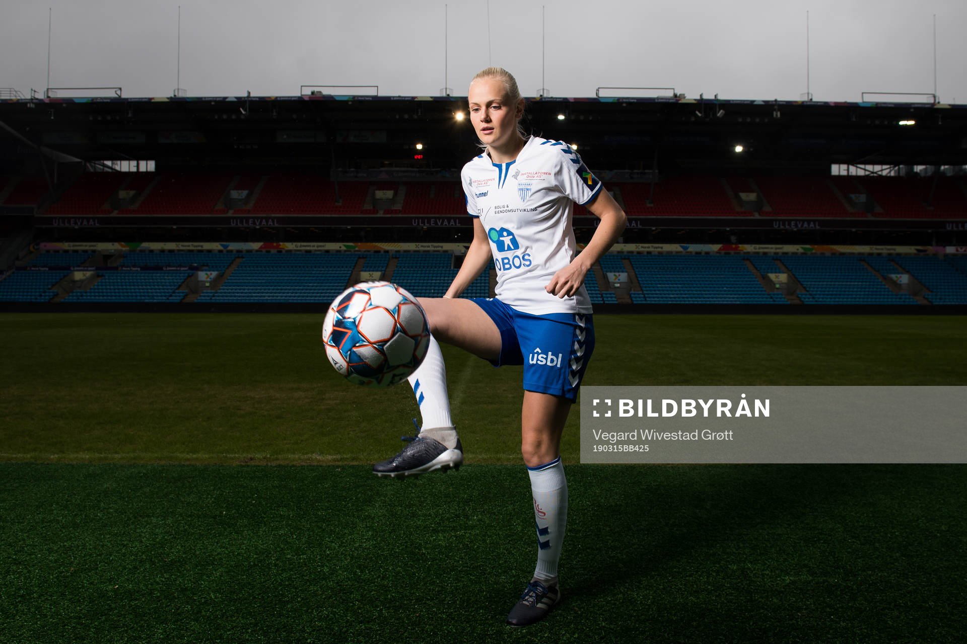 Karina Sævik of Kolbotn poses for a portrait