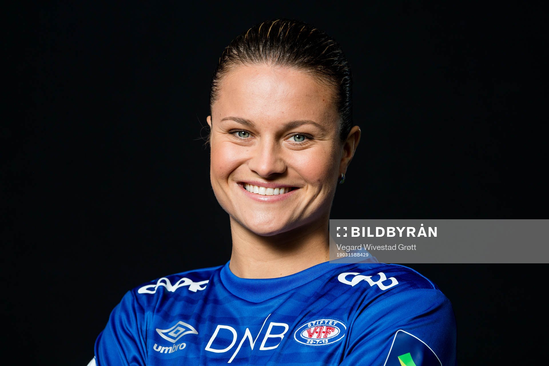 Sherida Spitse of Vålerenga poses for a portrait