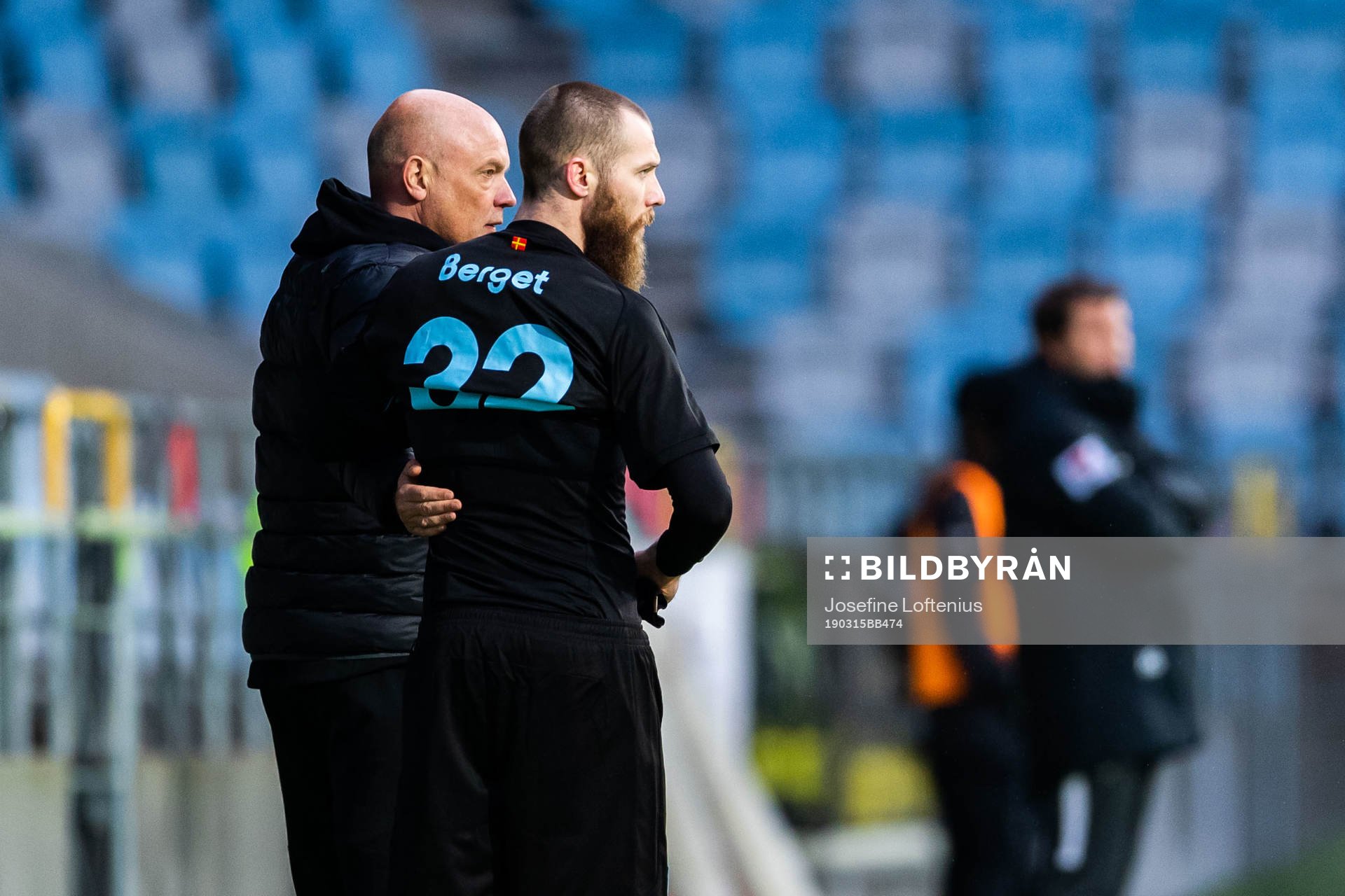 Malmö FFs tränare Uwe Rösler och Jo Inge Berget
