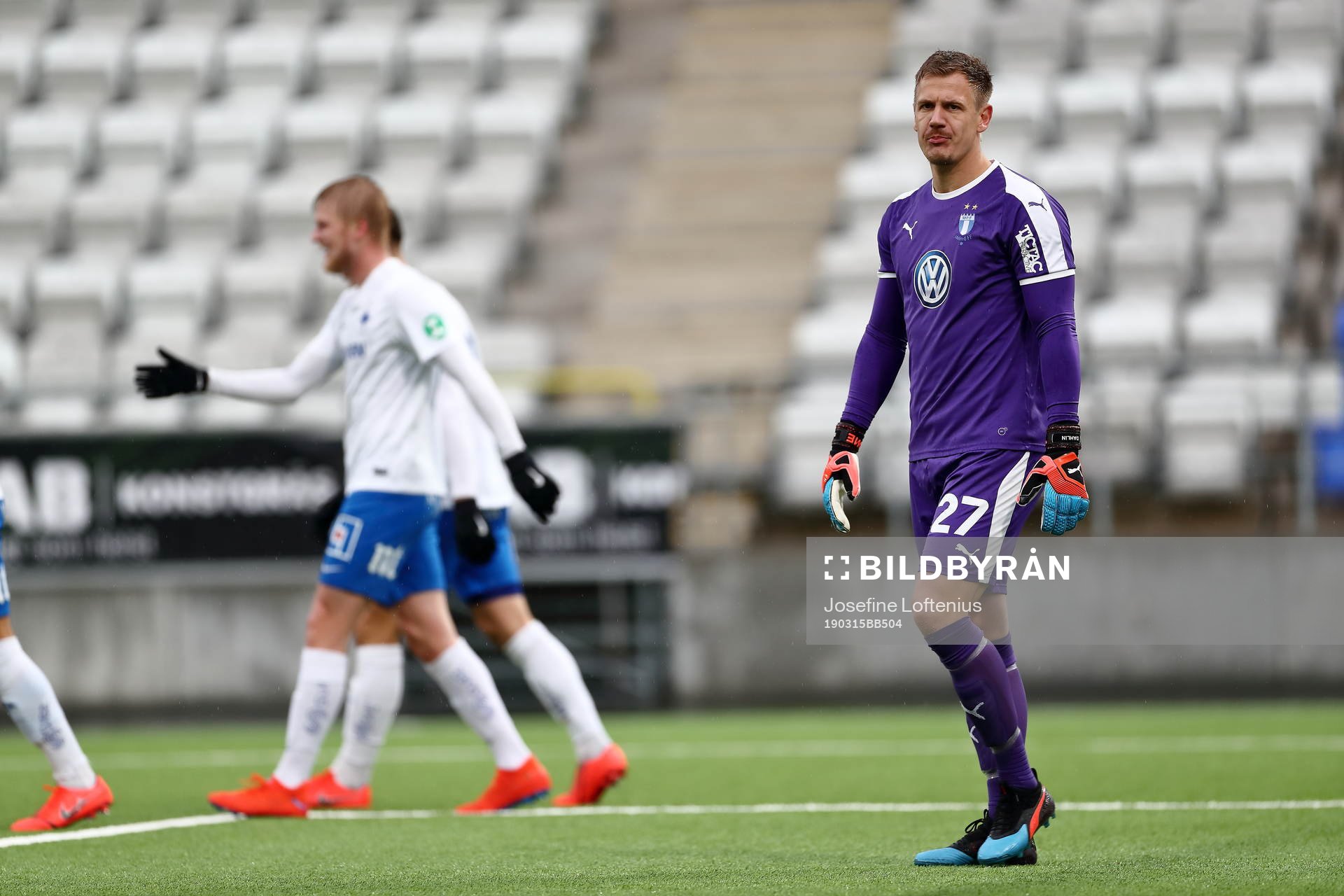 Malmö FFs Johan Dahlin deppar och IFK Norrköpings Kalle